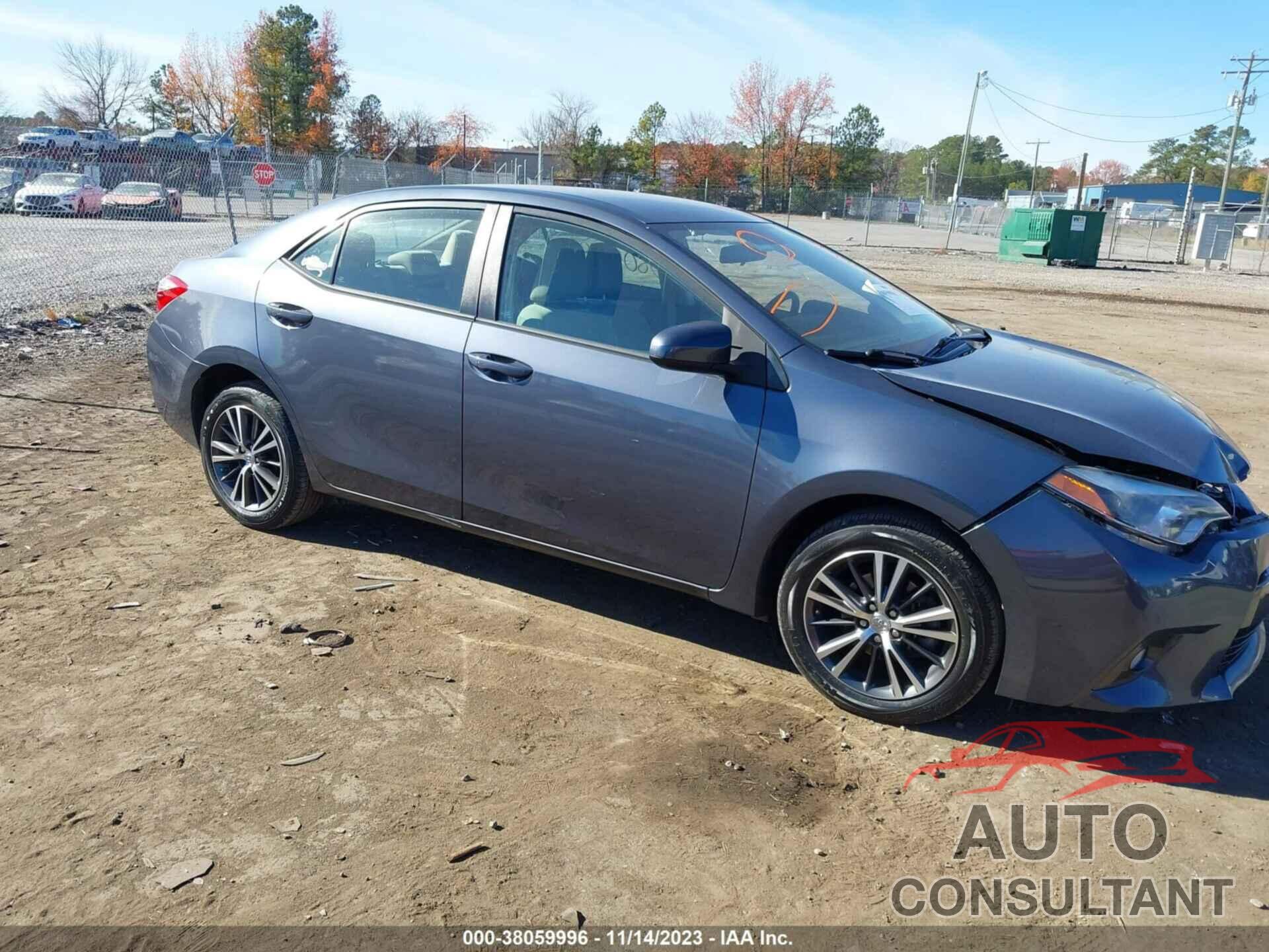 TOYOTA COROLLA 2016 - 5YFBURHE7GP476750