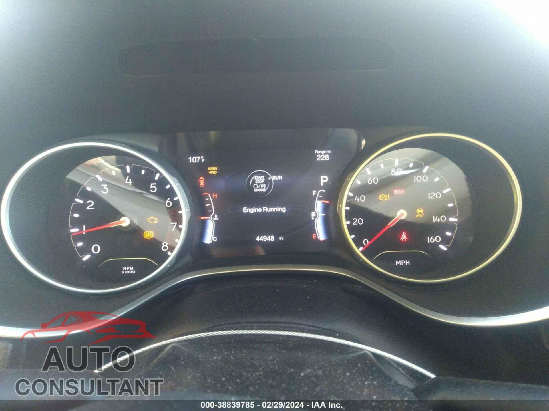 JEEP COMPASS 2019 - 3C4NJDCB3KT628177