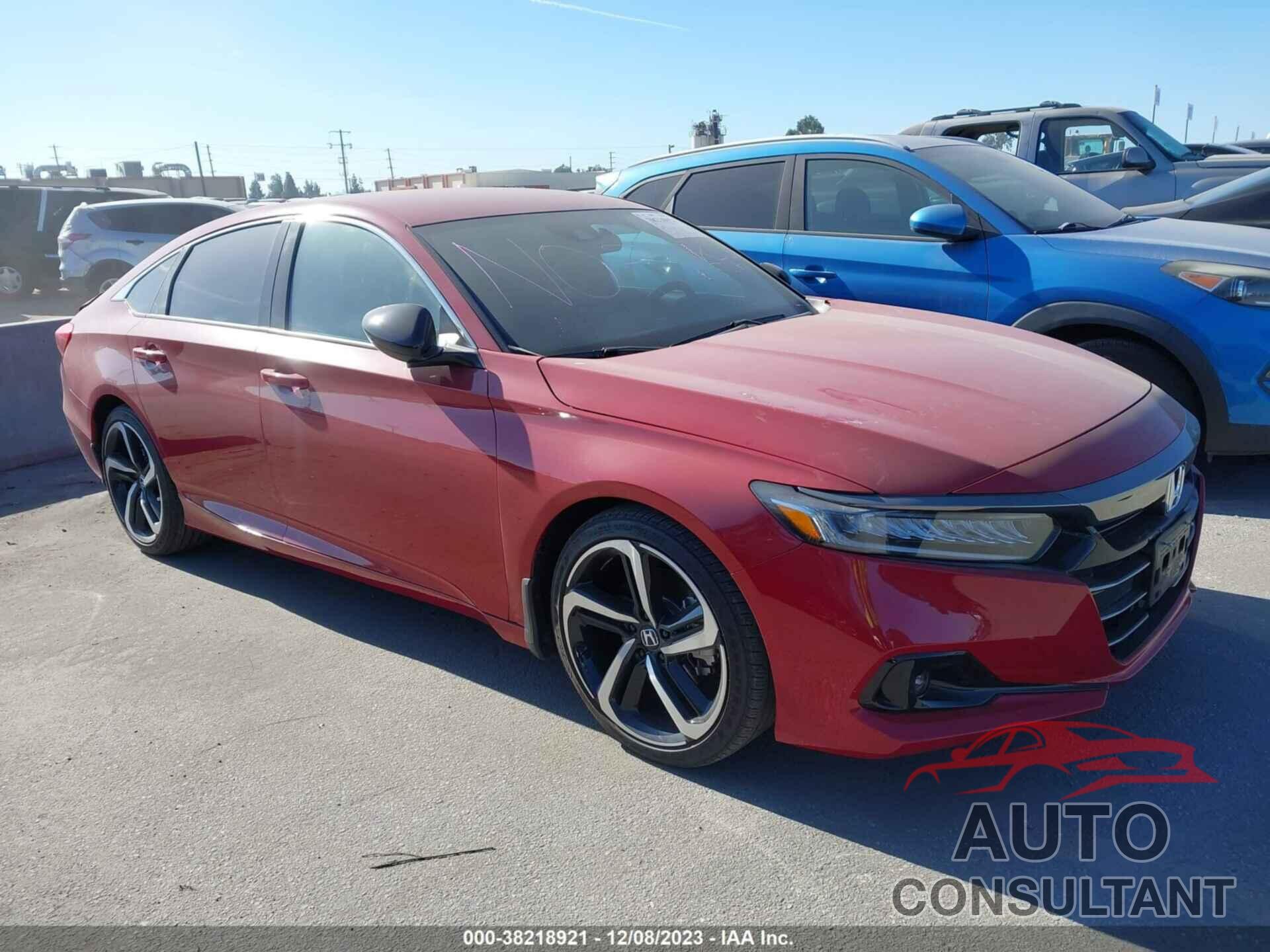 HONDA ACCORD 2021 - 1HGCV1F38MA011061