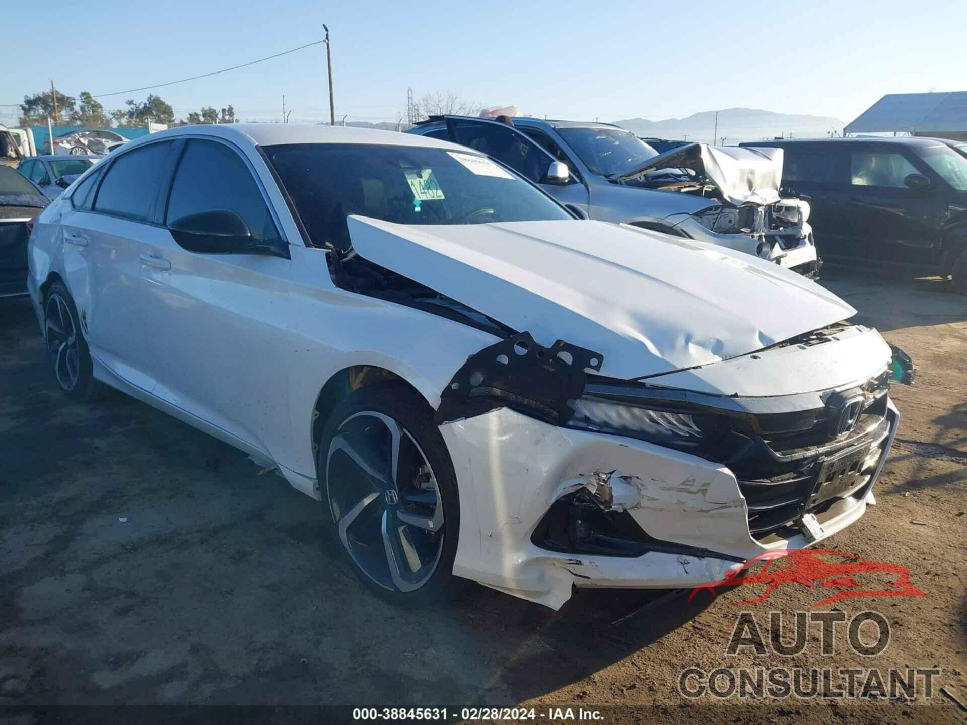 HONDA ACCORD 2022 - 1HGCV1F31NA115523