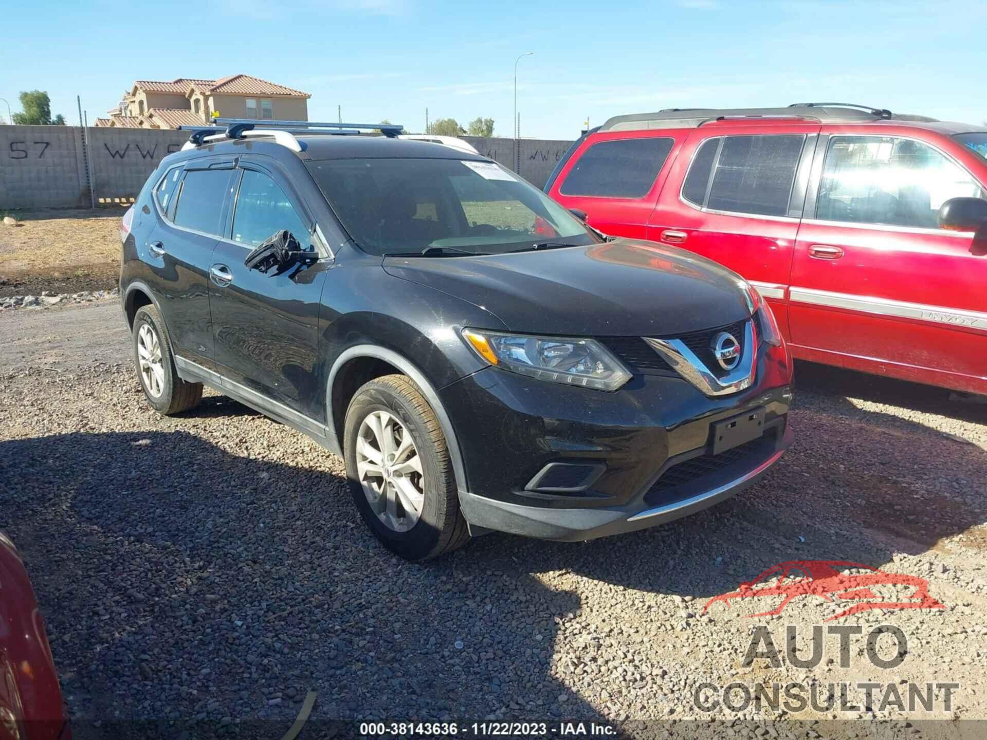 NISSAN ROGUE 2016 - 5N1AT2MV9GC819557