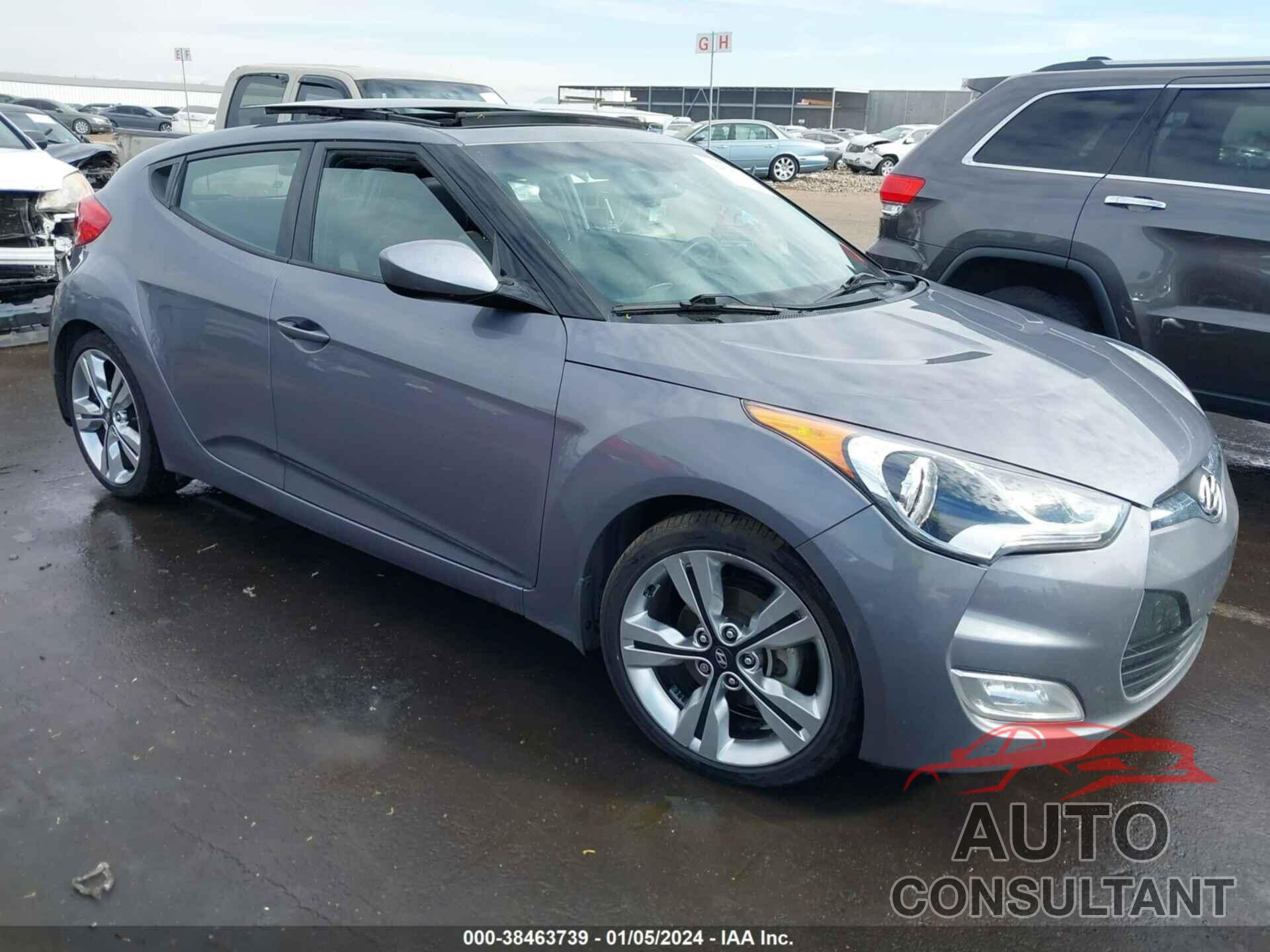 HYUNDAI VELOSTER 2016 - KMHTC6AD6GU289392