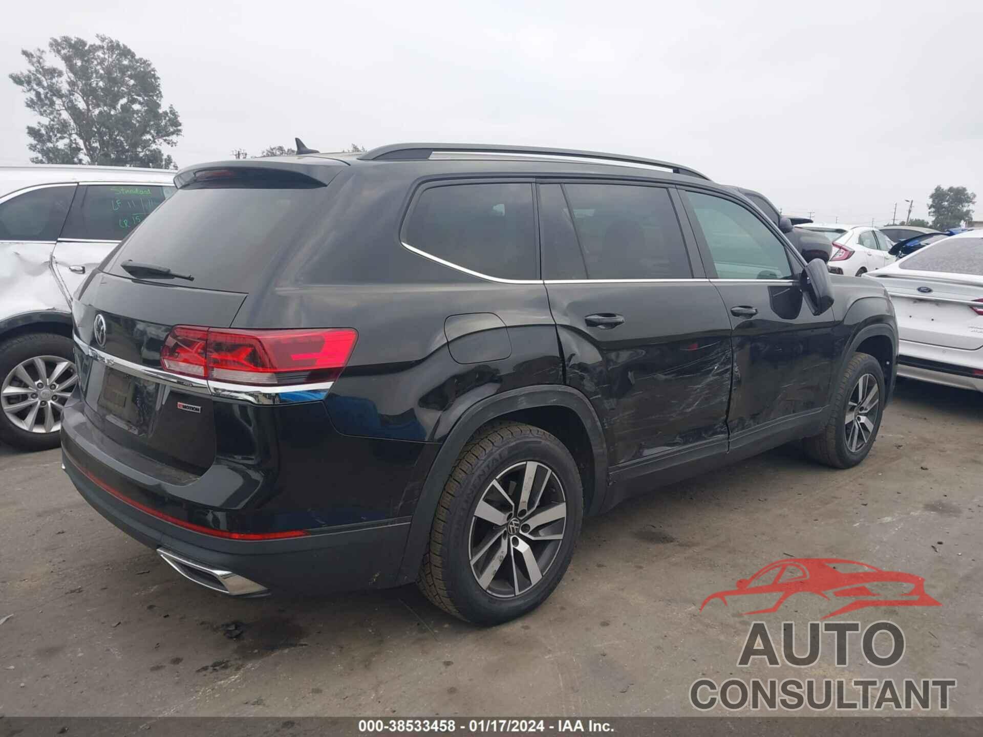 VOLKSWAGEN ATLAS 2021 - 1V2LP2CA1MC586428