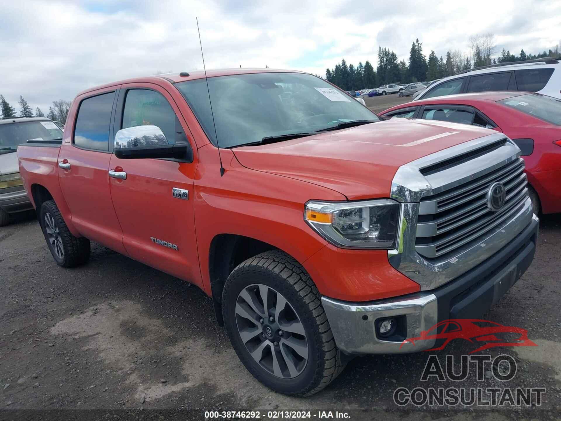 TOYOTA TUNDRA 2018 - 5TFHW5F18JX698977