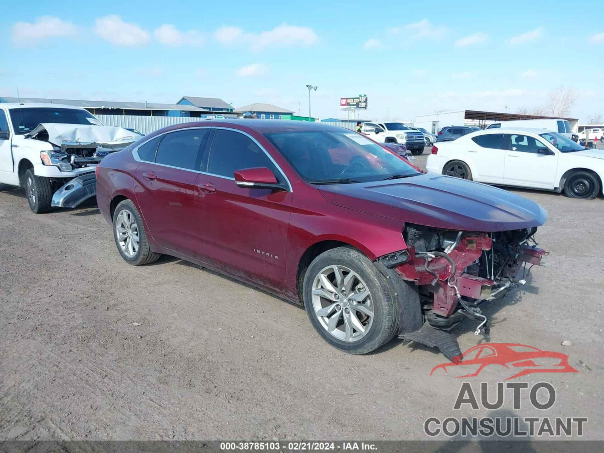 CHEVROLET IMPALA 2016 - 2G1105SAXG9148978