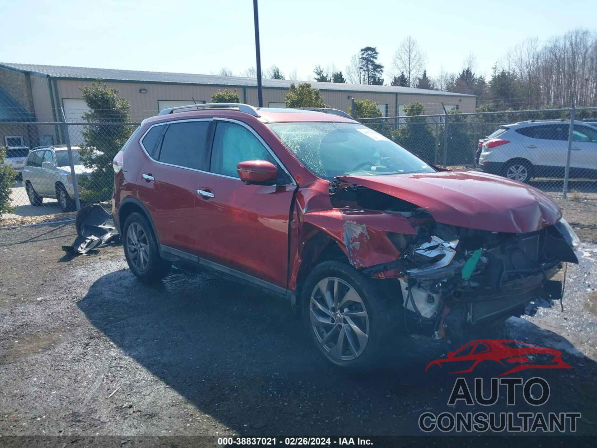 NISSAN ROGUE 2016 - 5N1AT2MV2GC757077