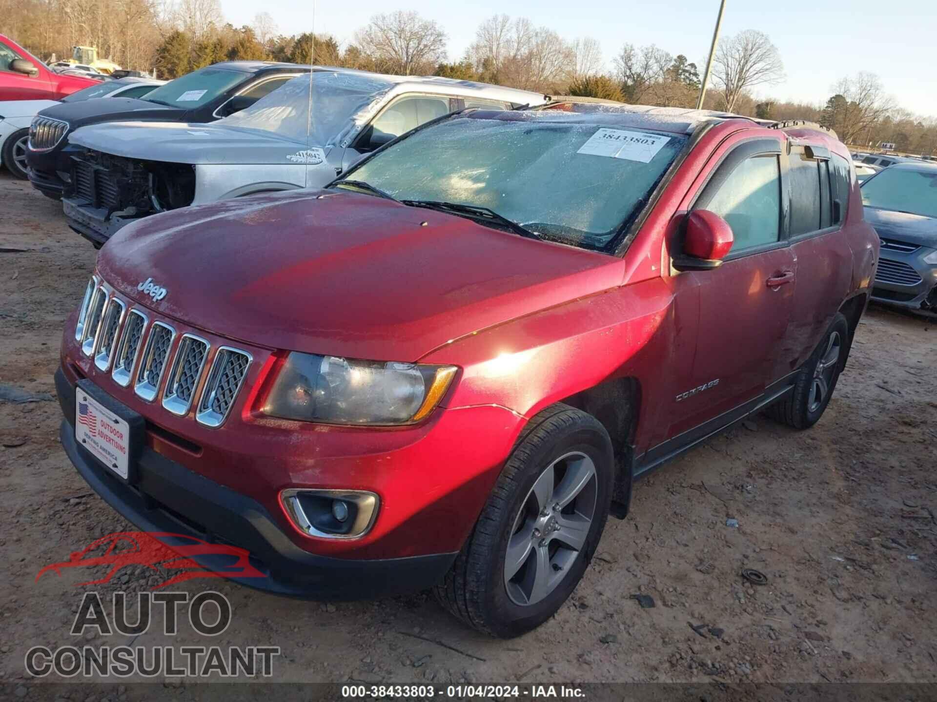 JEEP COMPASS 2016 - 1C4NJDEB2GD808745