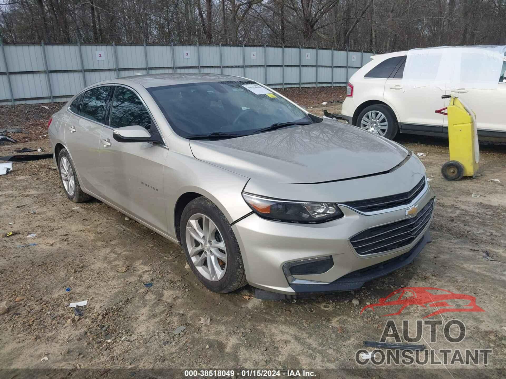 CHEVROLET MALIBU 2016 - 1G1ZE5ST9GF244713