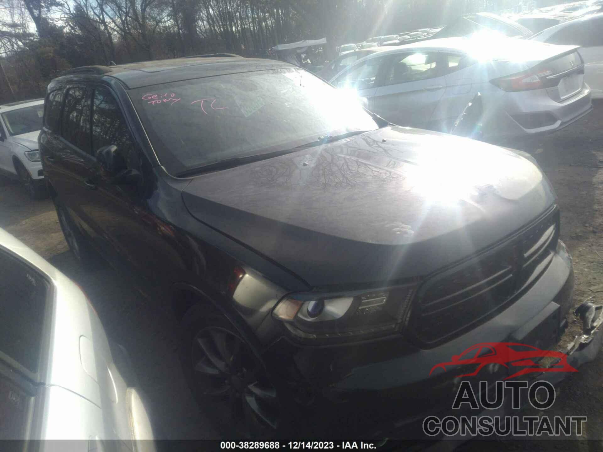DODGE DURANGO 2017 - 1C4RDJDG5HC709848