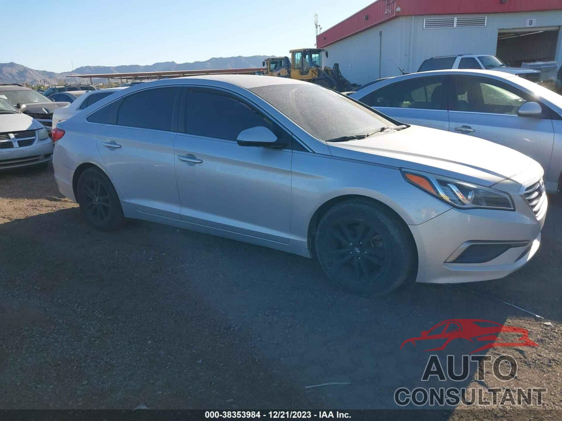 HYUNDAI SONATA 2017 - 5NPE24AA0HH449420