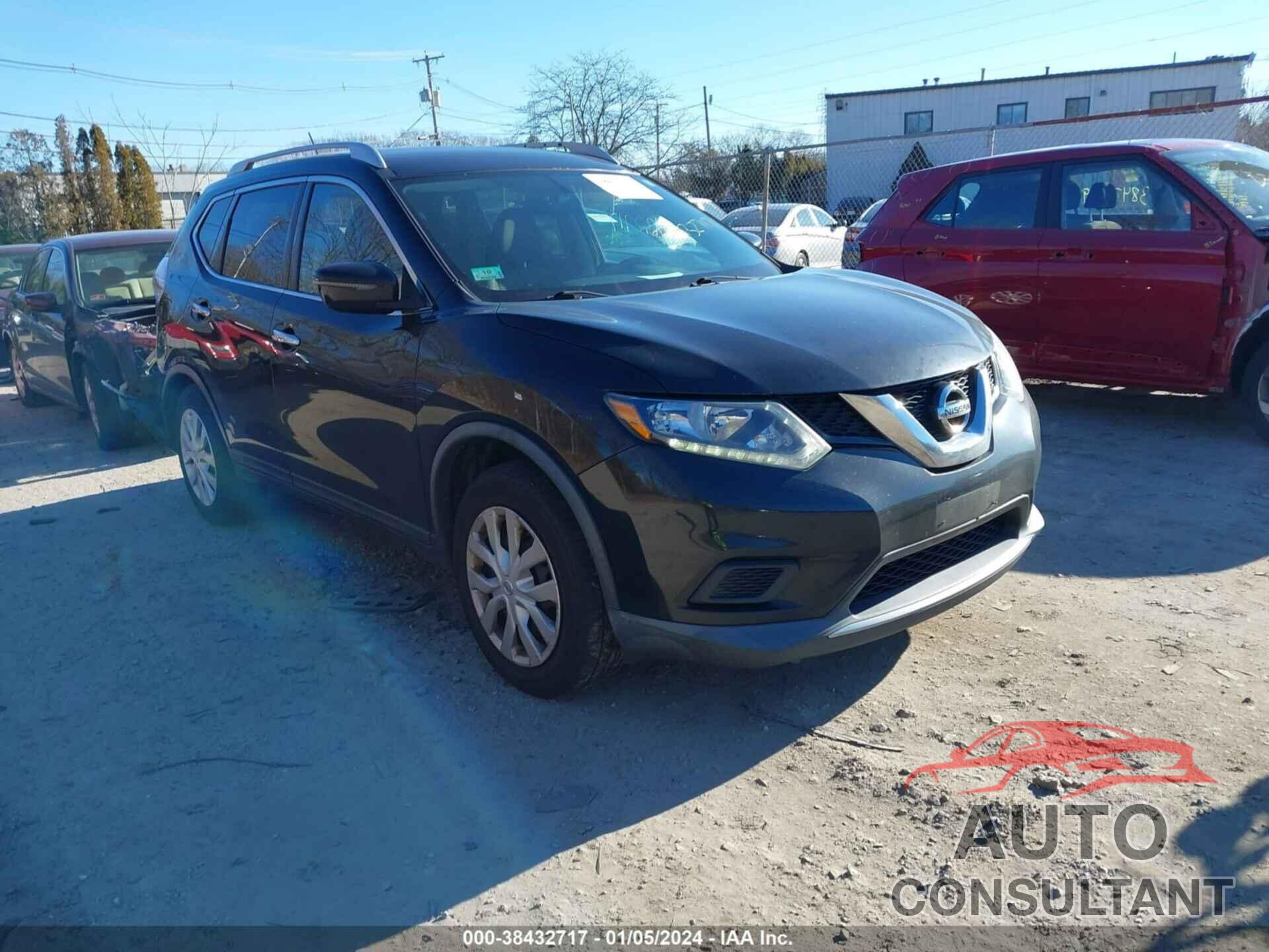 NISSAN ROGUE 2016 - KNMAT2MV4GP727866