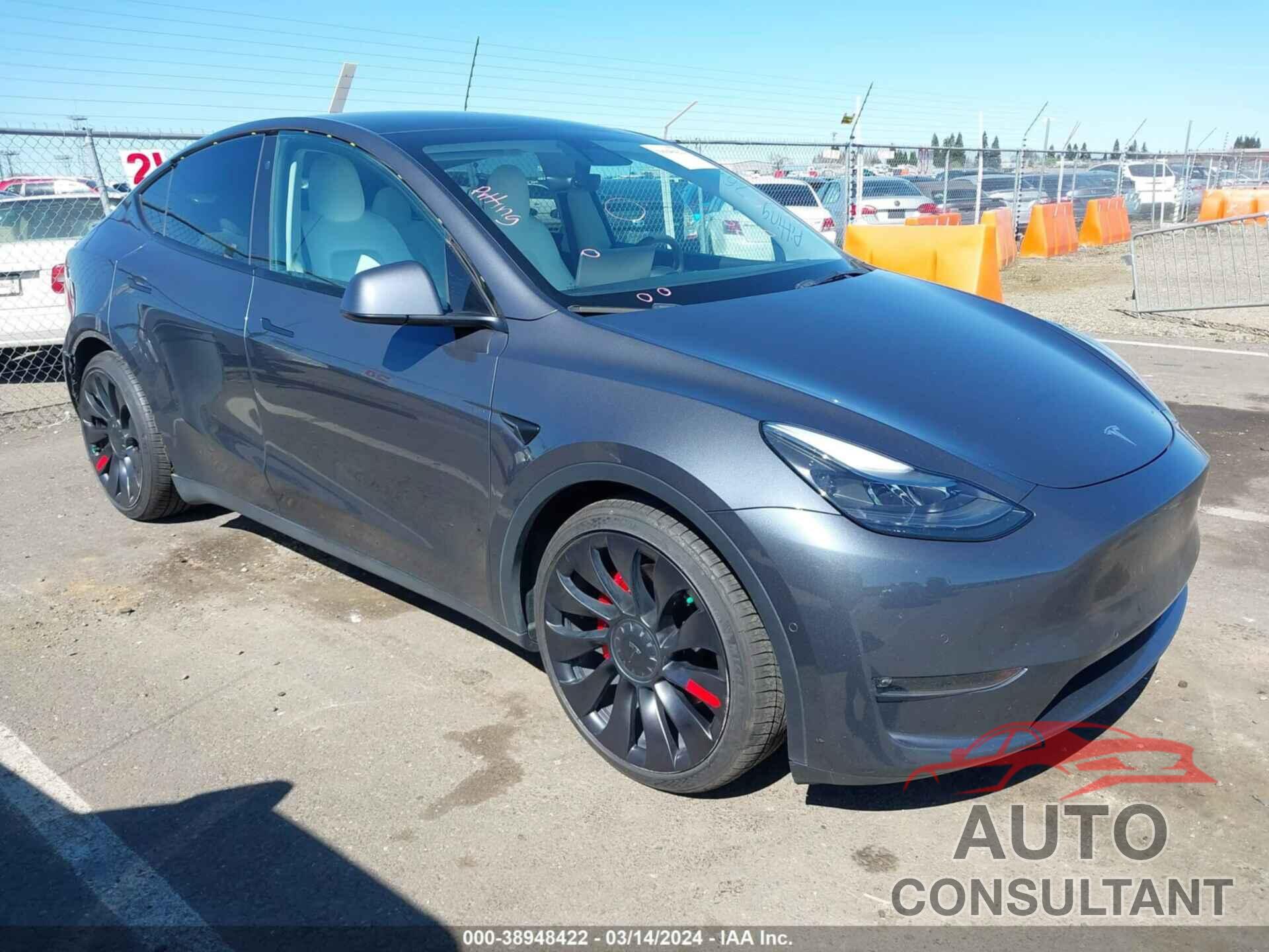 TESLA MODEL Y 2022 - 7SAYGDEF2NF344301