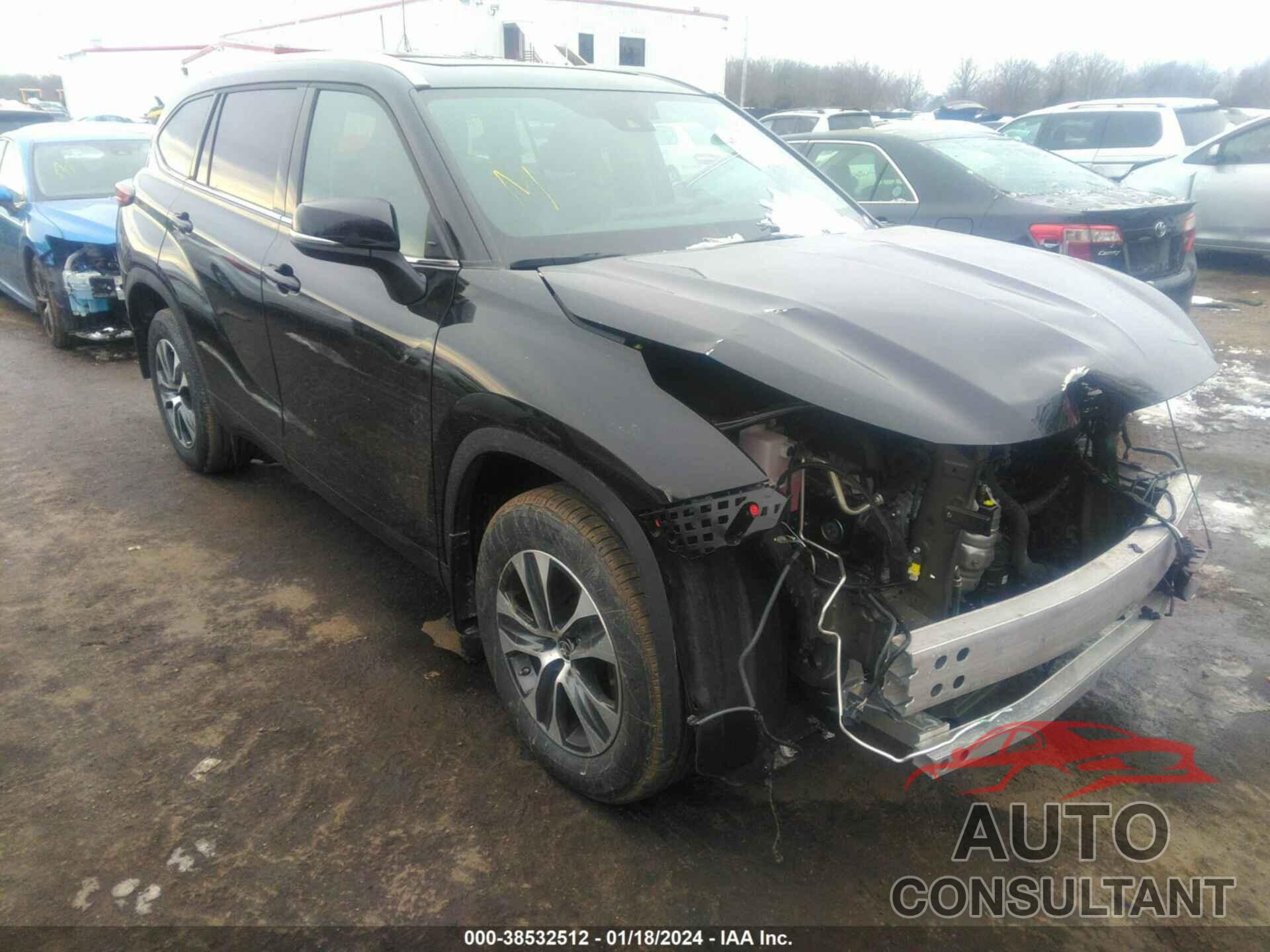 TOYOTA HIGHLANDER 2022 - 5TDGZRBH1NS245406