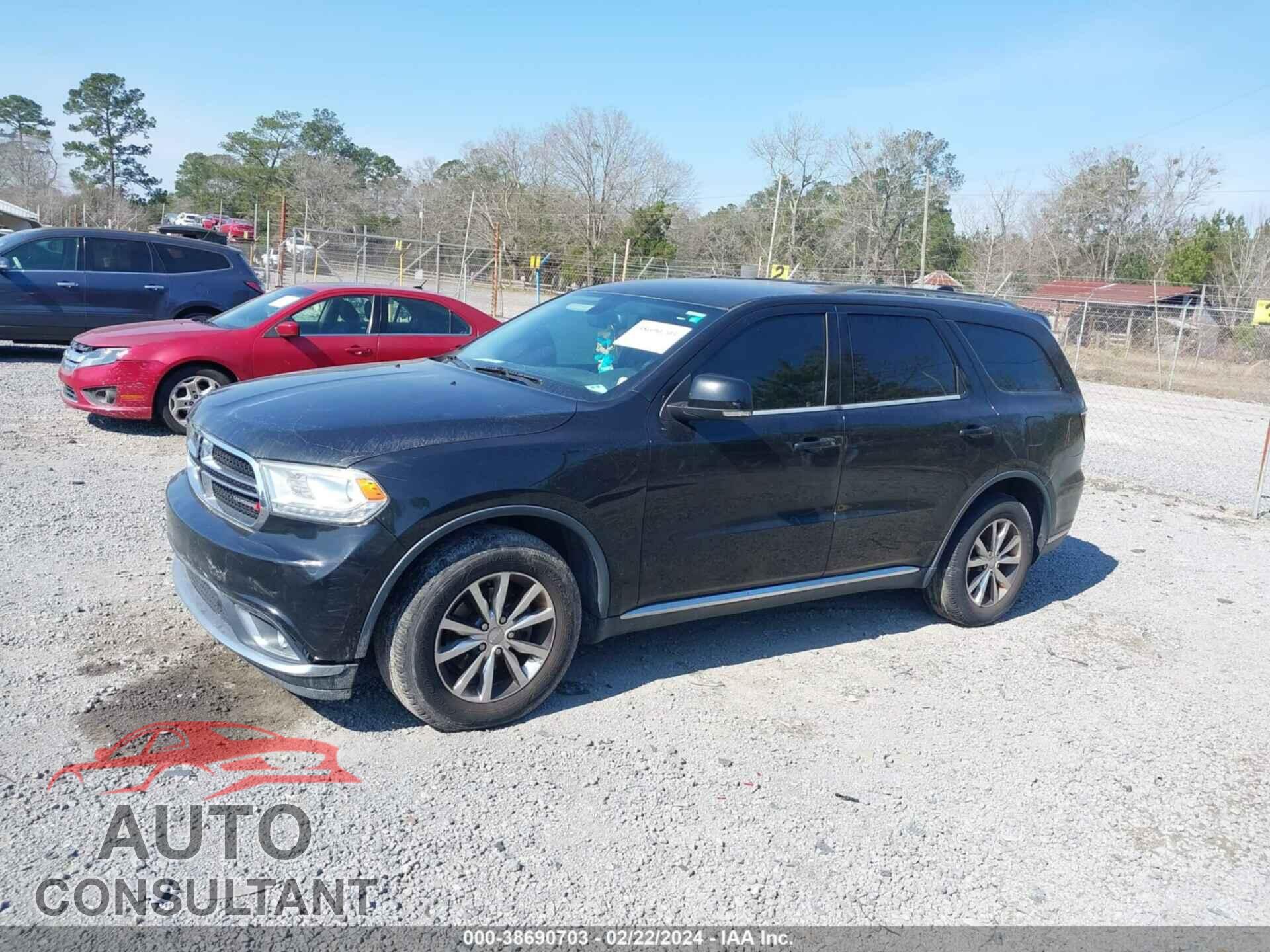 DODGE DURANGO 2016 - 1C4RDHDG8GC482940