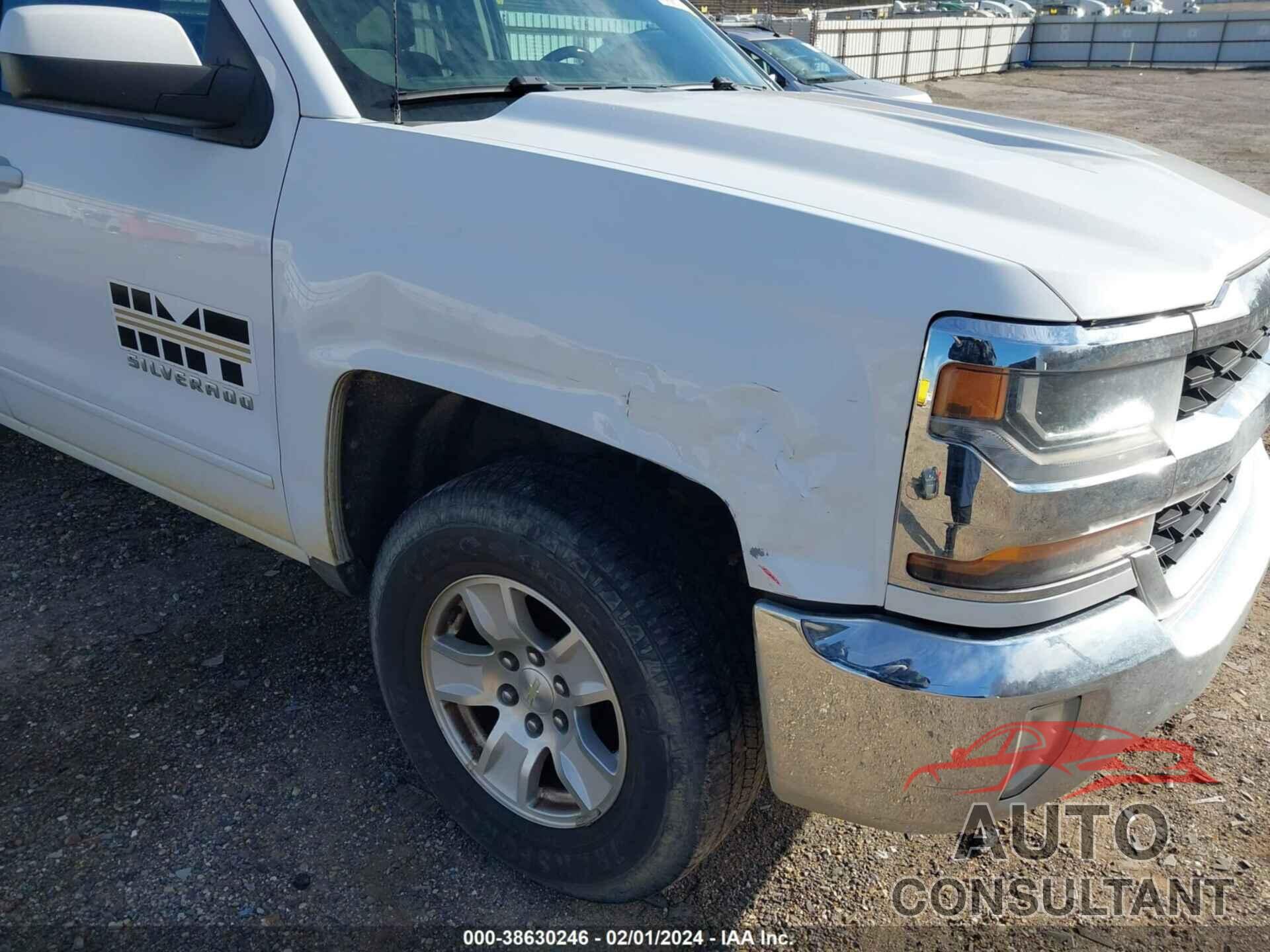 CHEVROLET SILVERADO 1500 2016 - 1GCRCREH7GZ185610