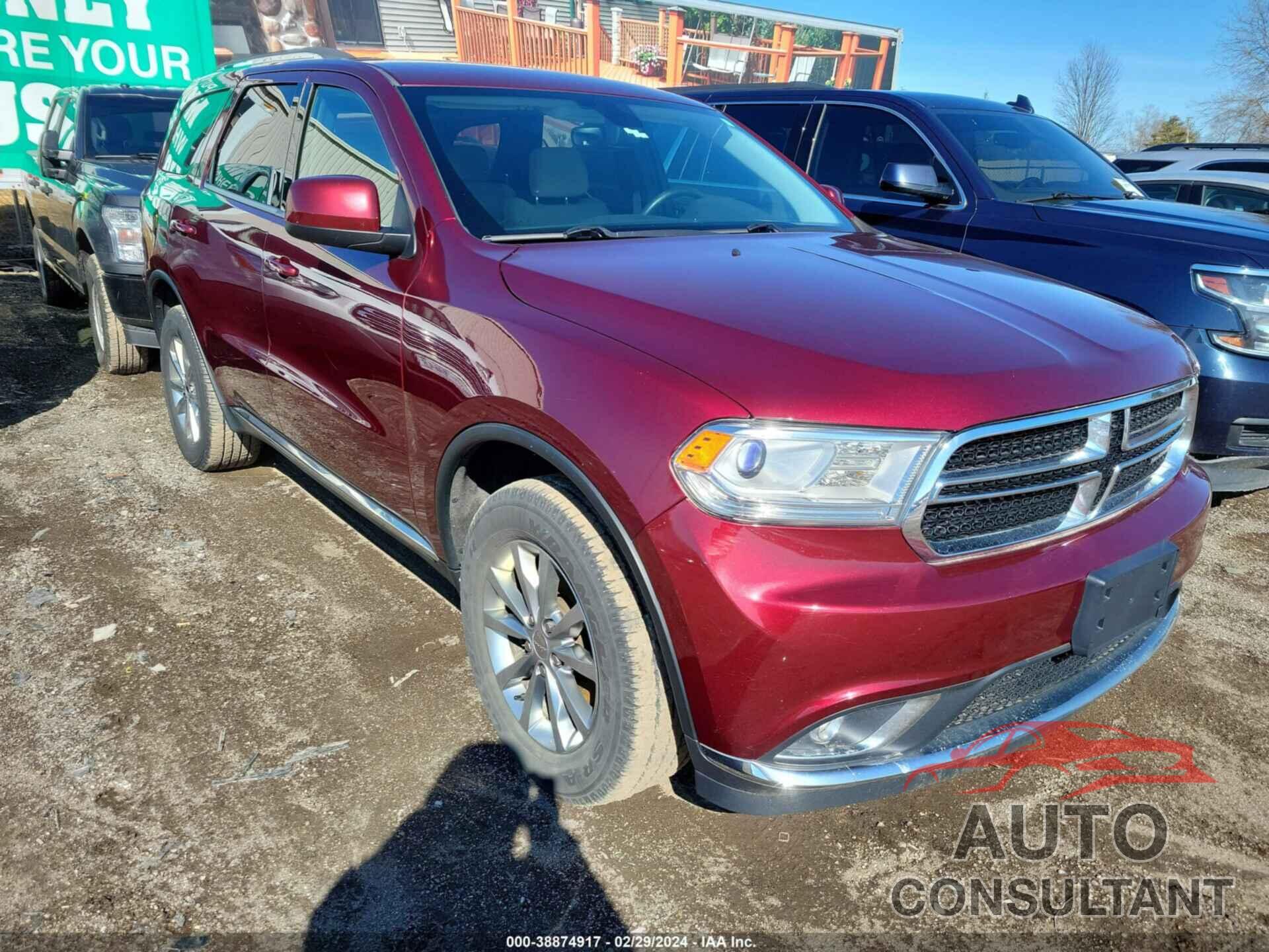 DODGE DURANGO 2018 - 1C4RDJAG7JC186682