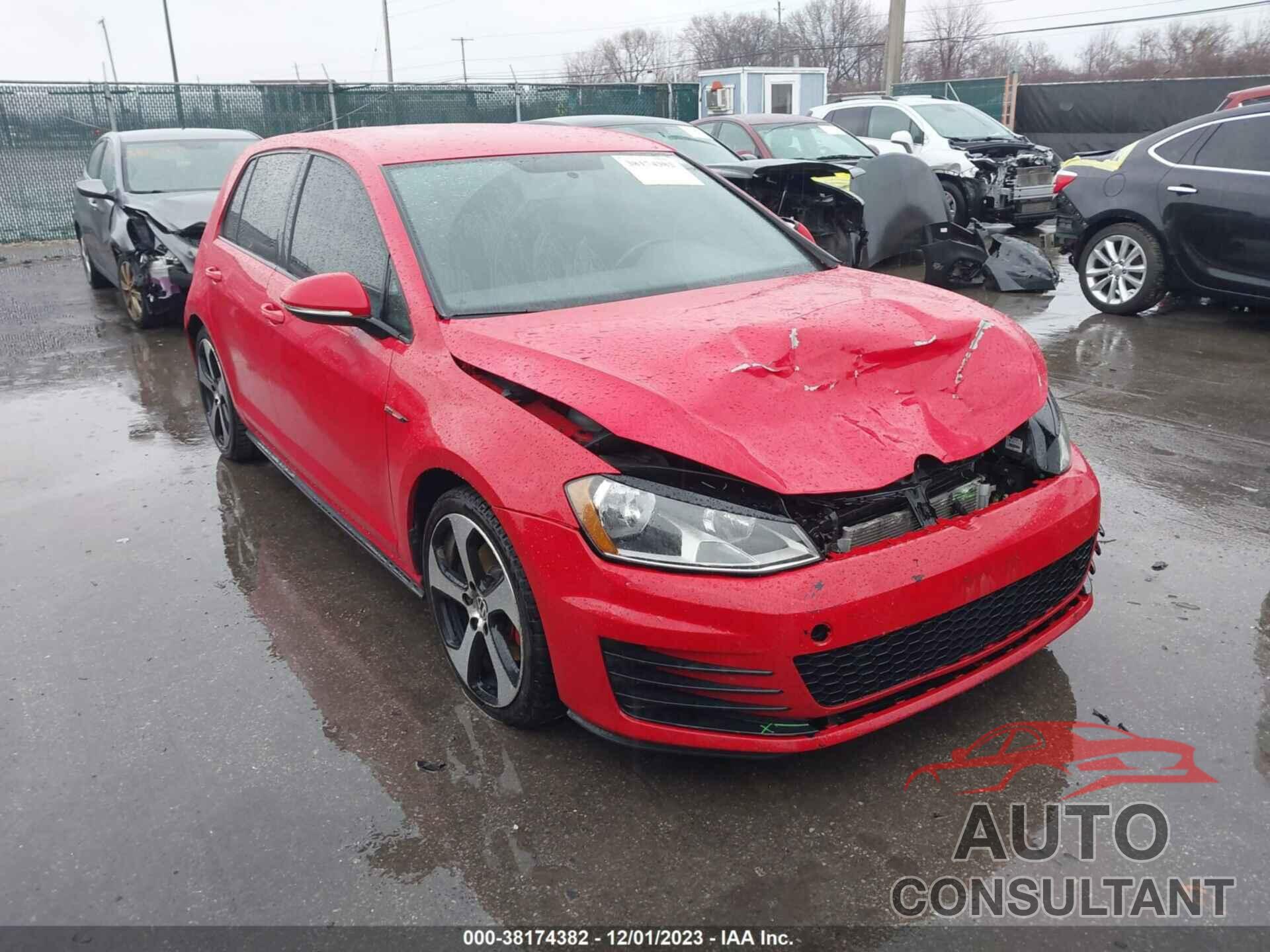 VOLKSWAGEN GOLF GTI 2015 - 3VW4T7AUXFM025445