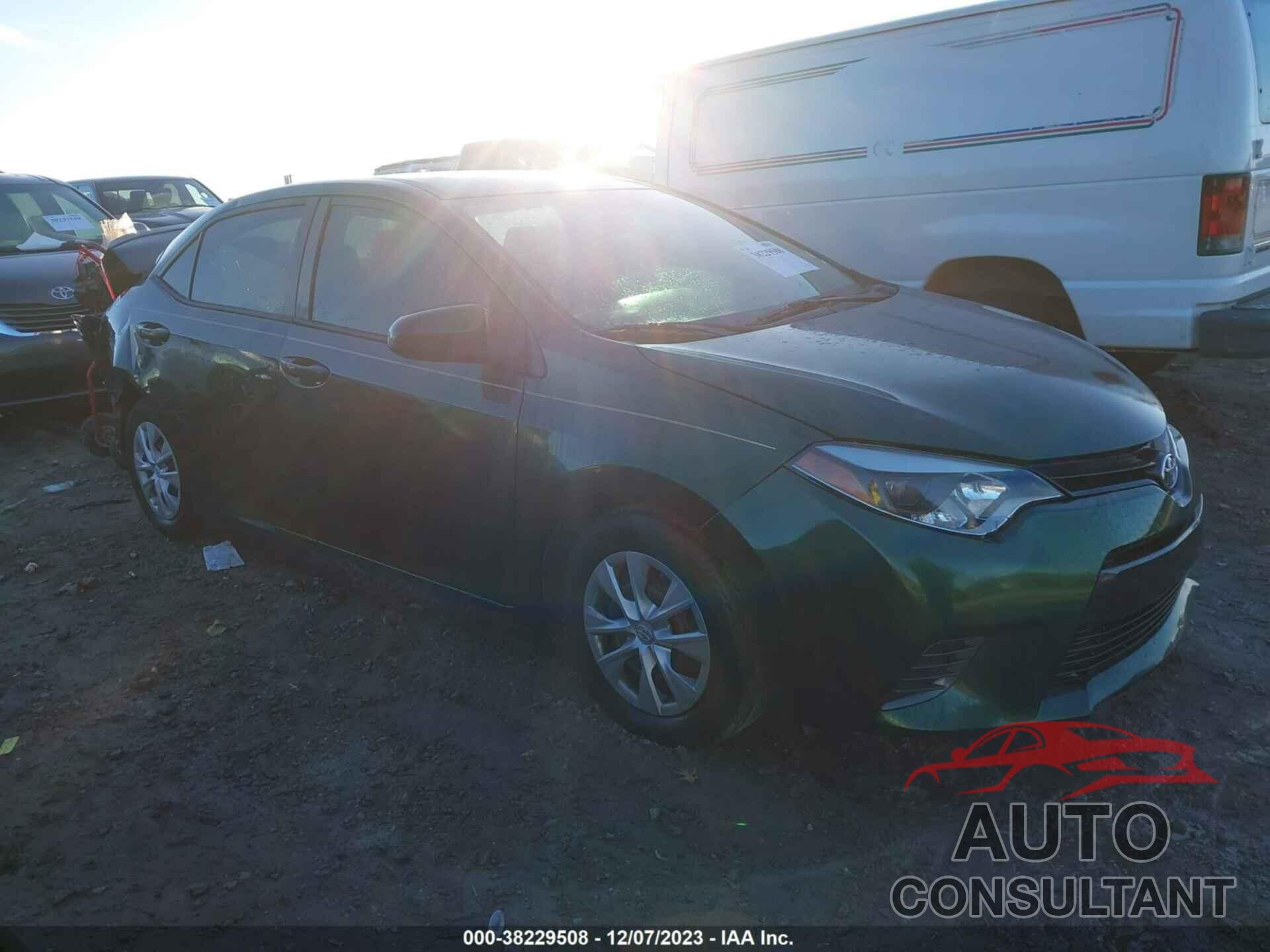 TOYOTA COROLLA 2015 - 2T1BPRHE5FC303654
