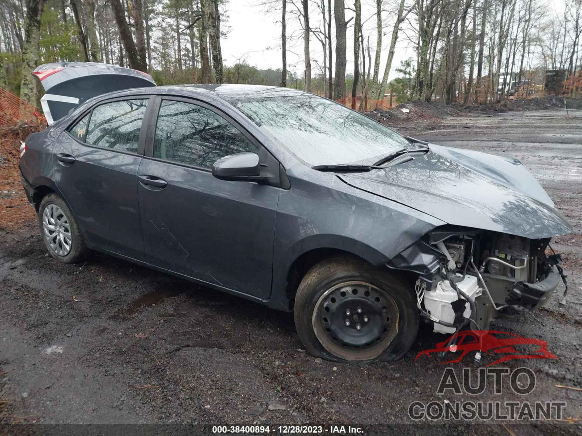 TOYOTA COROLLA 2019 - 5YFBURHE9KP946284