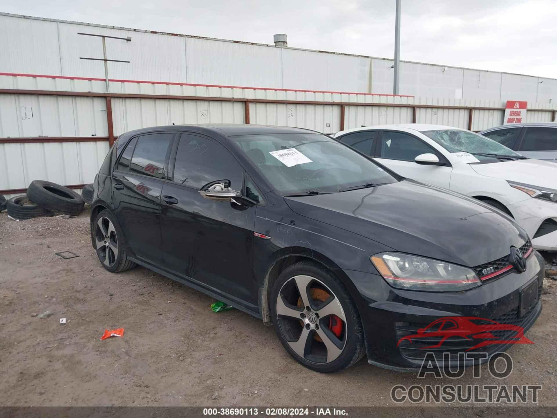 VOLKSWAGEN GTI 2016 - 3VW4T7AU3GM009105