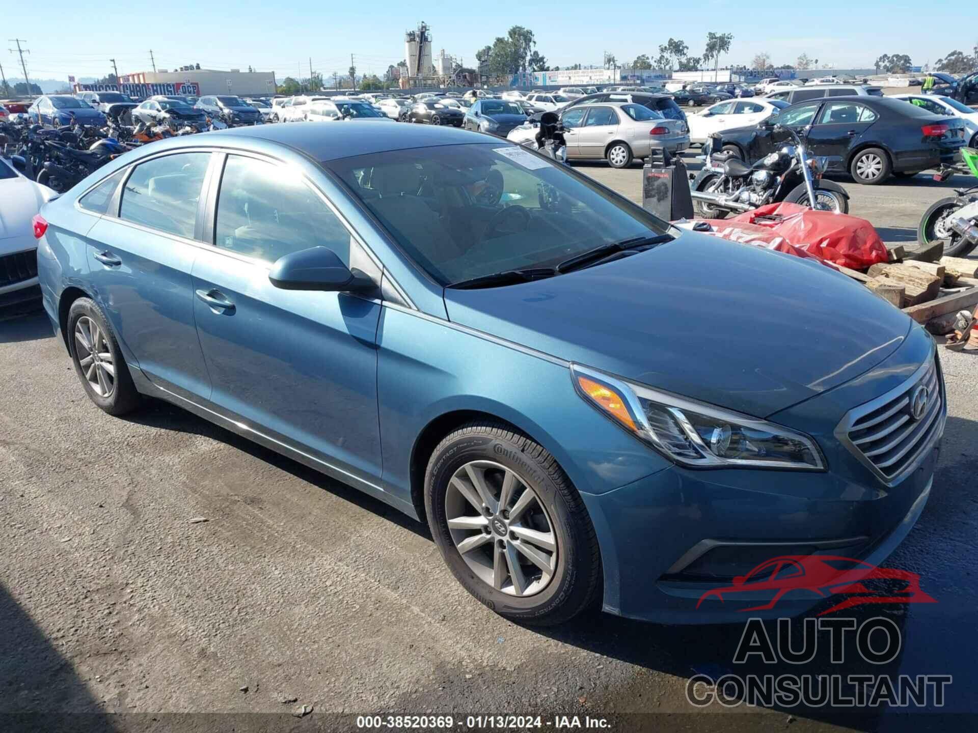 HYUNDAI SONATA 2017 - 5NPE24AFXHH456290