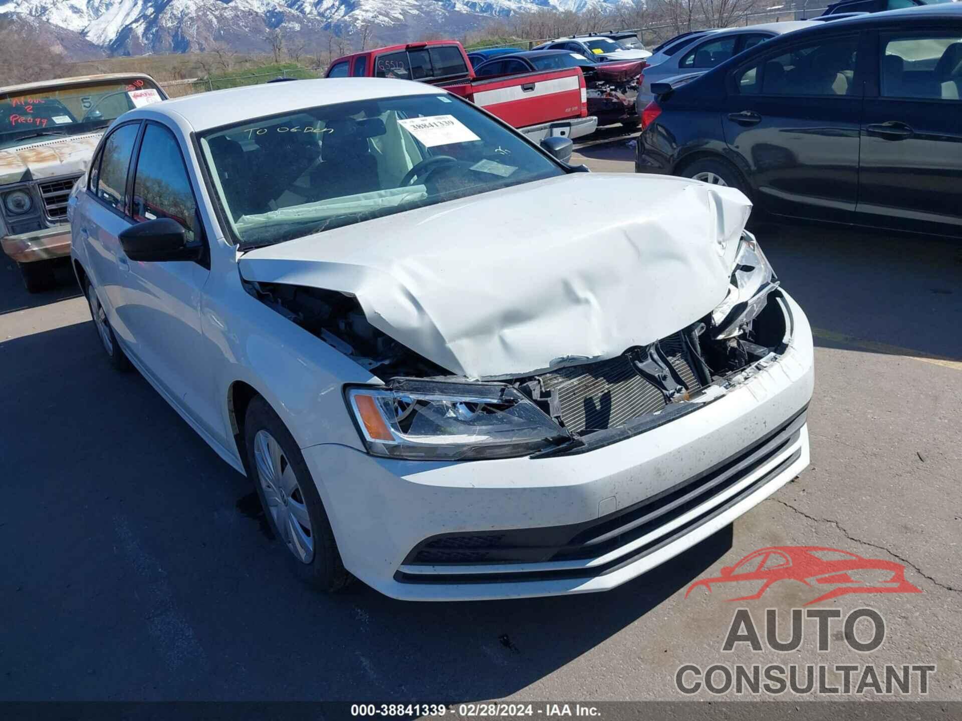 VOLKSWAGEN JETTA 2016 - 3VW167AJ7GM325624