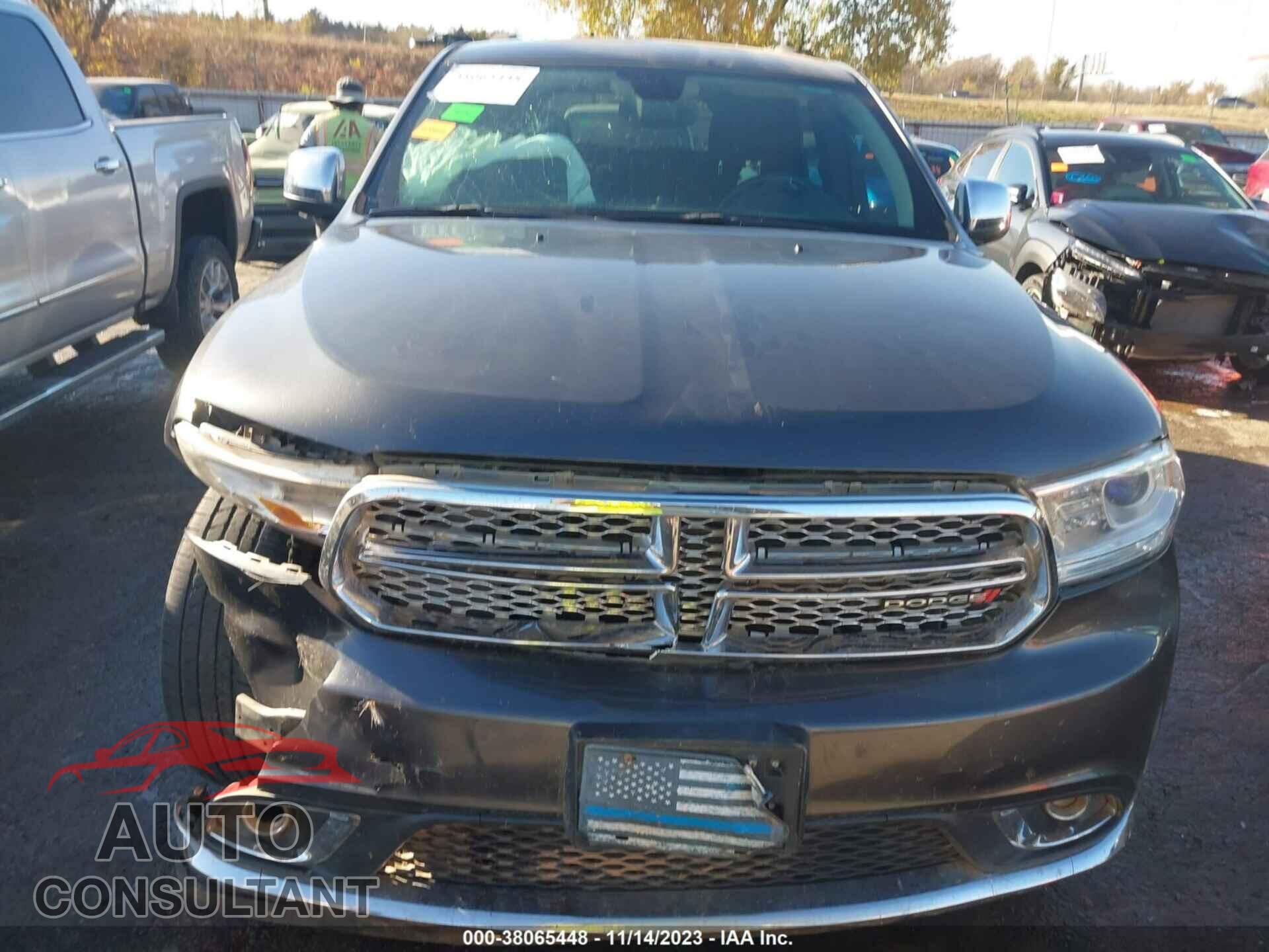 DODGE DURANGO 2017 - 1C4RDHAG1HC643263