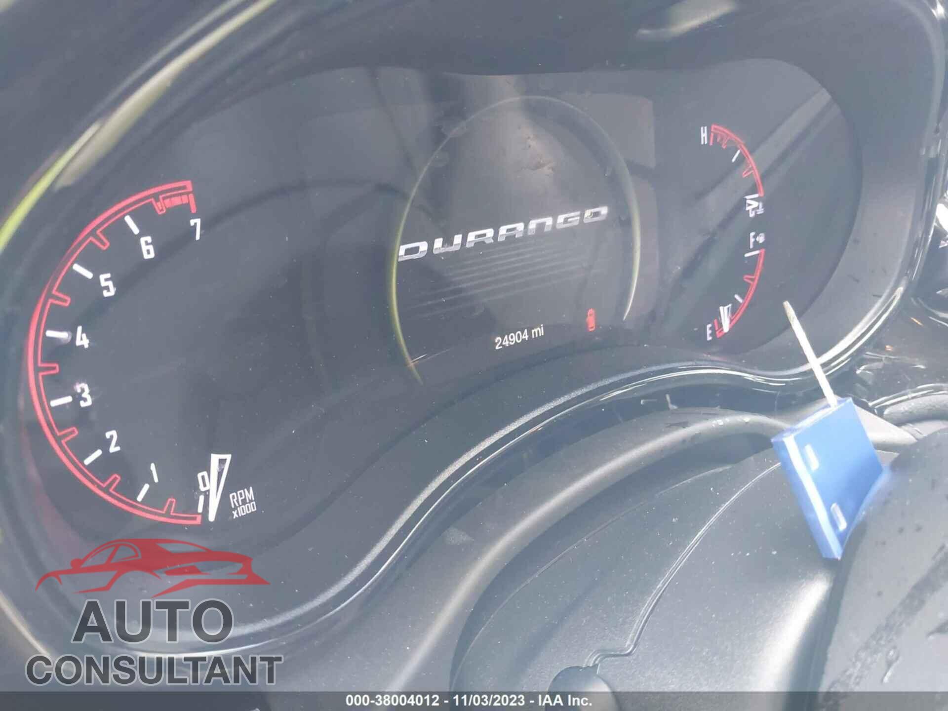 DODGE DURANGO 2022 - 1C4RDHAG9NC102750