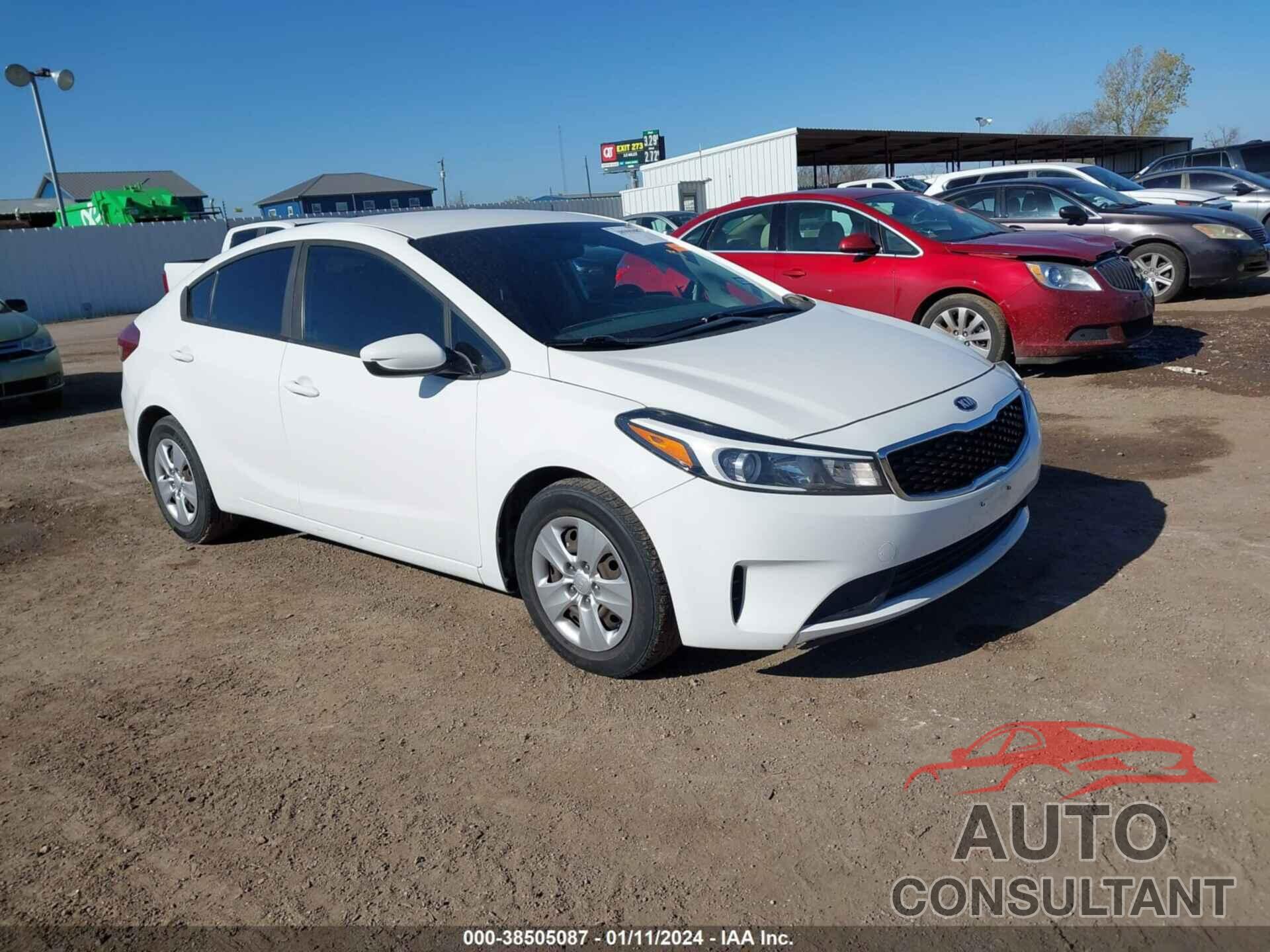 KIA FORTE 2018 - 3KPFK4A79JE271333