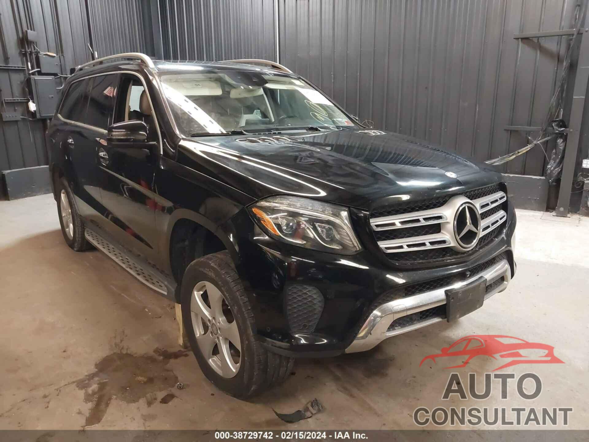 MERCEDES-BENZ GLS 450 2017 - 4JGDF6EE4HA898255