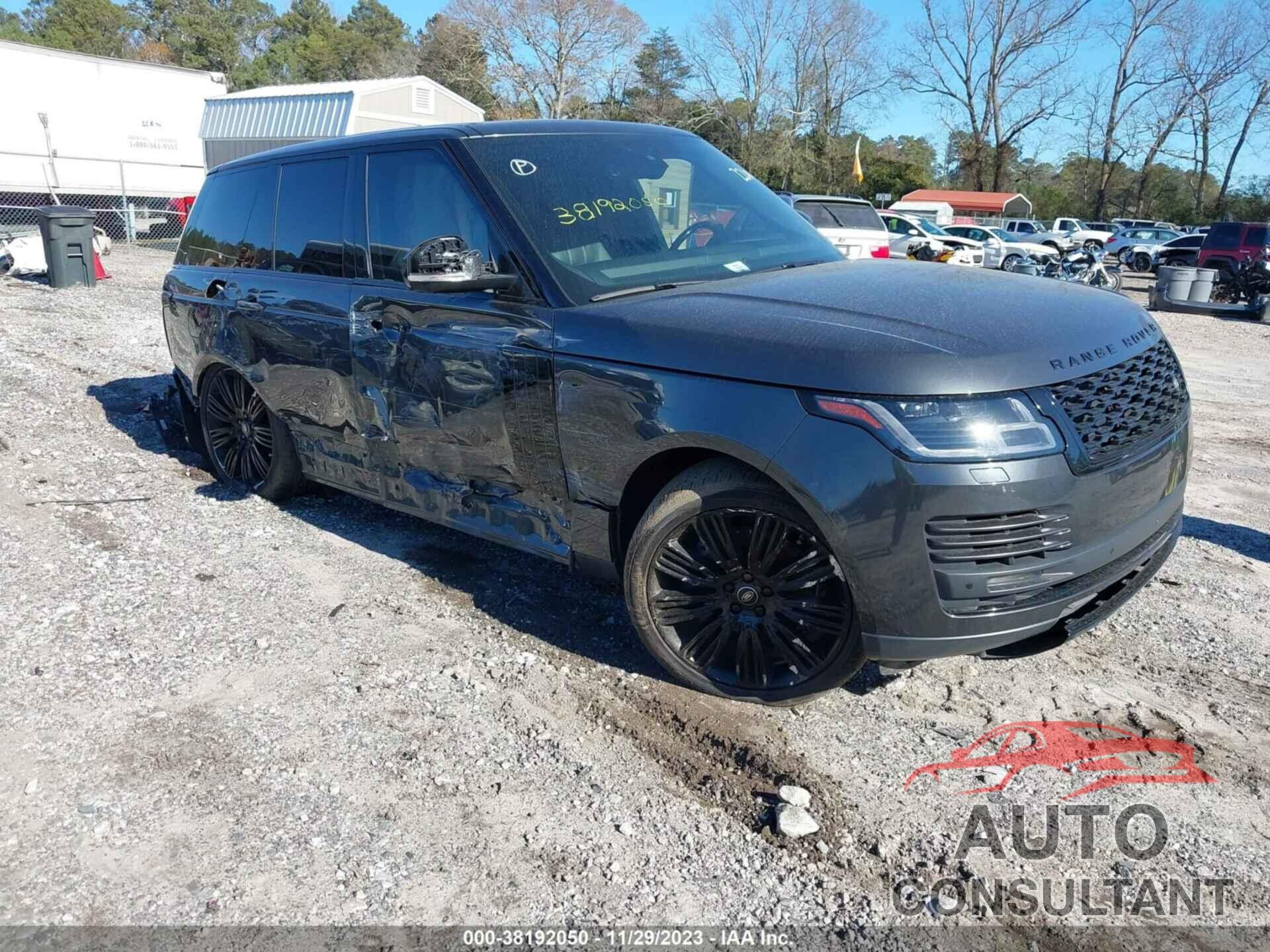 LAND ROVER RANGE ROVER 2019 - SALGS2RE1KA562210