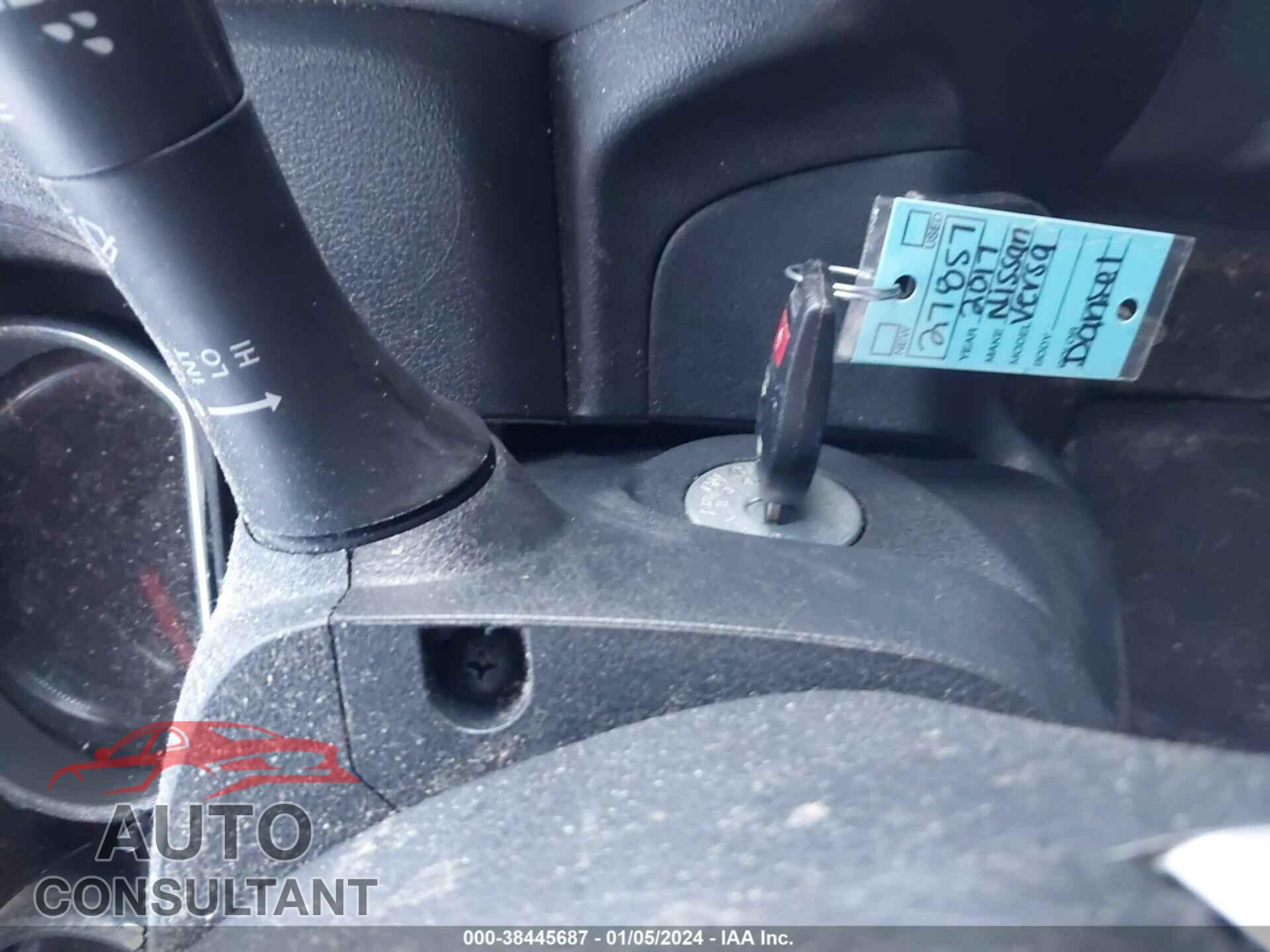 NISSAN VERSA 2017 - 3N1CN7AP3HL856476