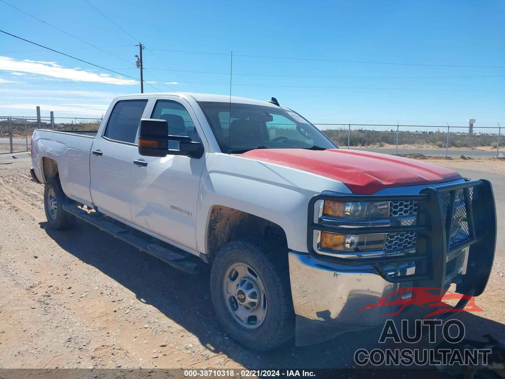 CHEVROLET SILVERADO 2500HD 2019 - 1GC1CREG2KF100543