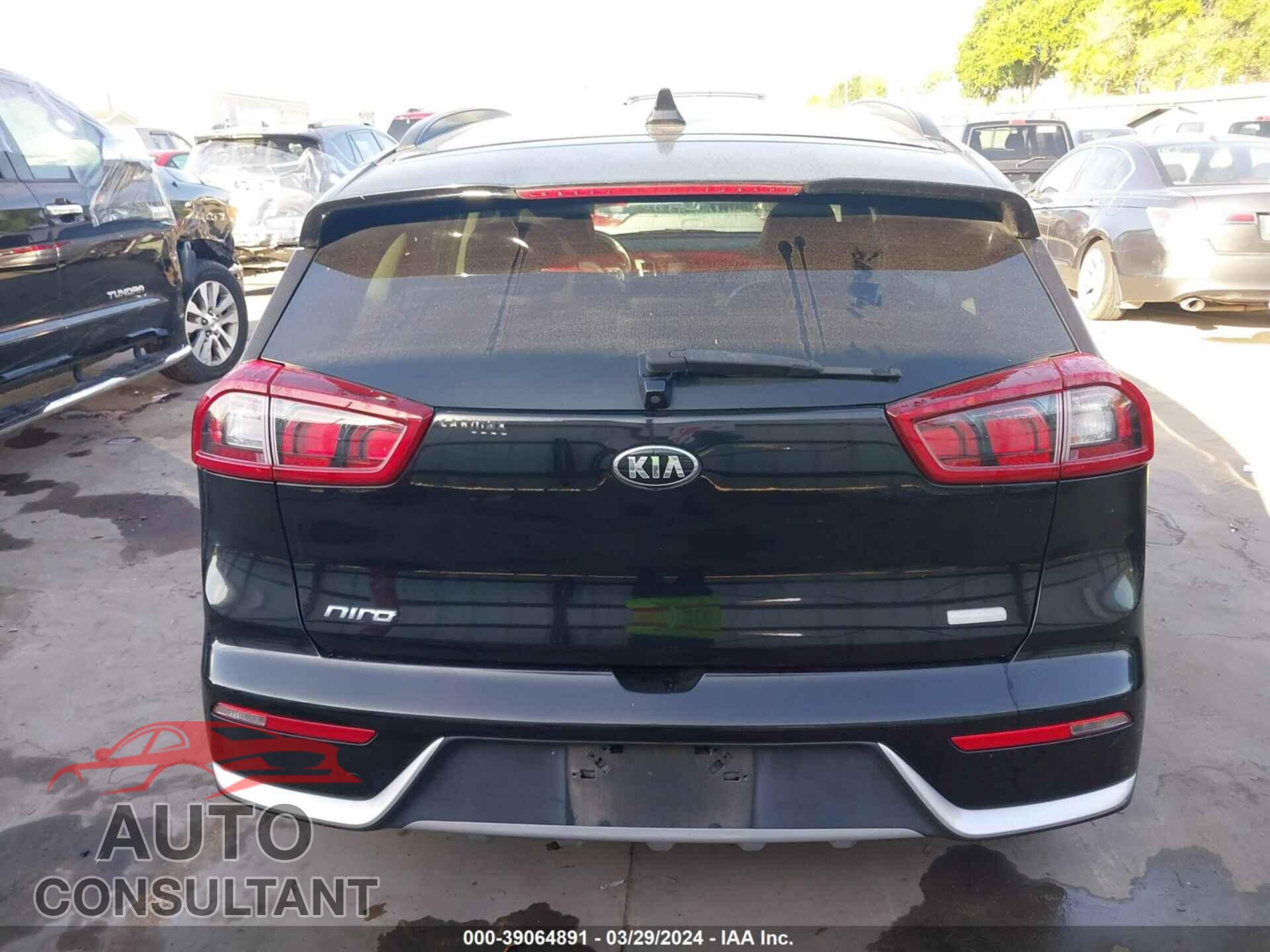KIA NIRO 2017 - KNDCC3LC5H5083435
