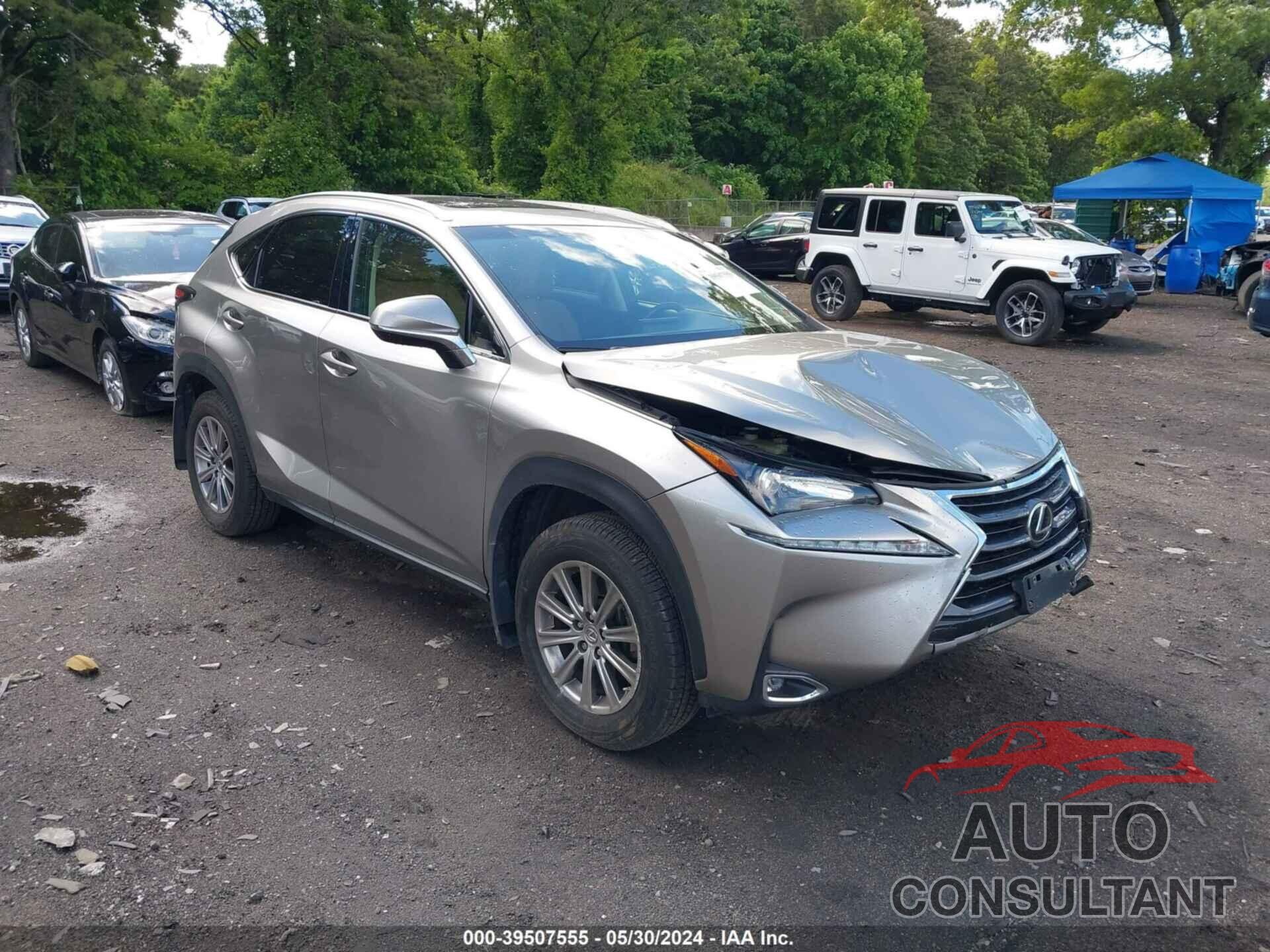 LEXUS NX 200T 2017 - JTJBARBZ2H2148122