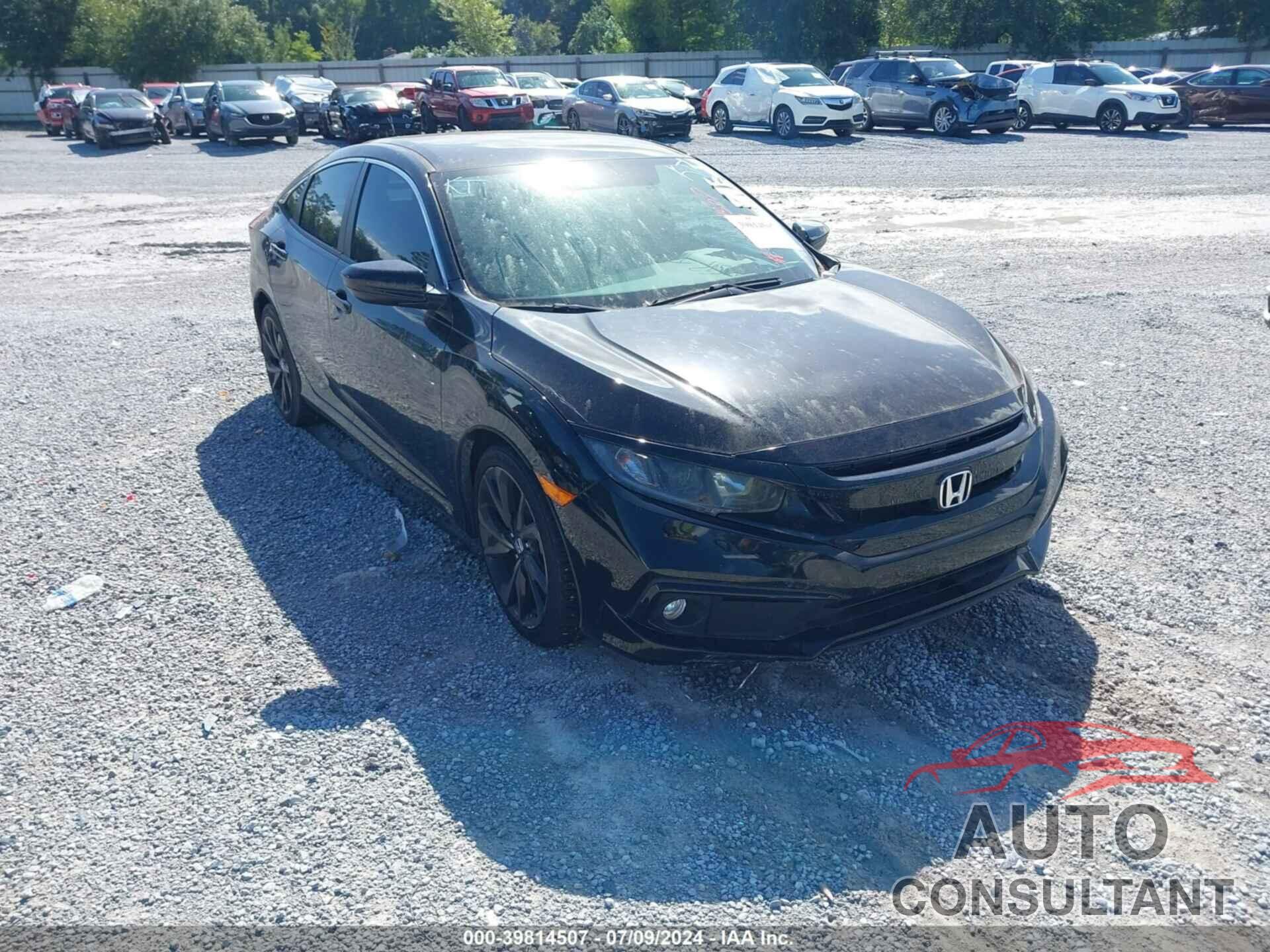 HONDA CIVIC 2020 - 19XFC2F86LE013521