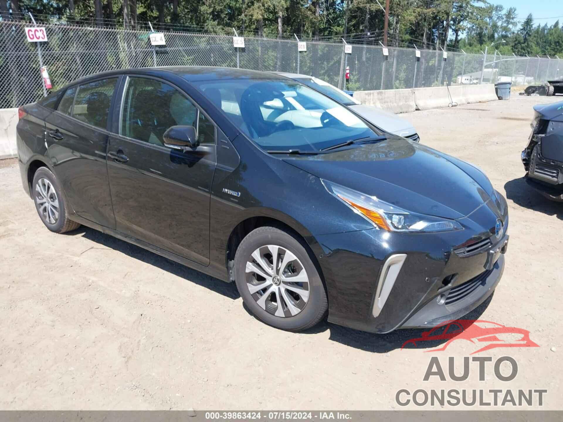 TOYOTA PRIUS 2022 - JTDL9MFU1N3033695