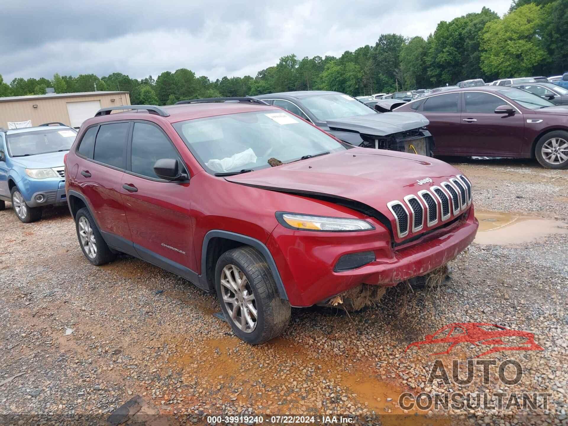 JEEP CHEROKEE 2016 - 1C4PJLAB7GW189704