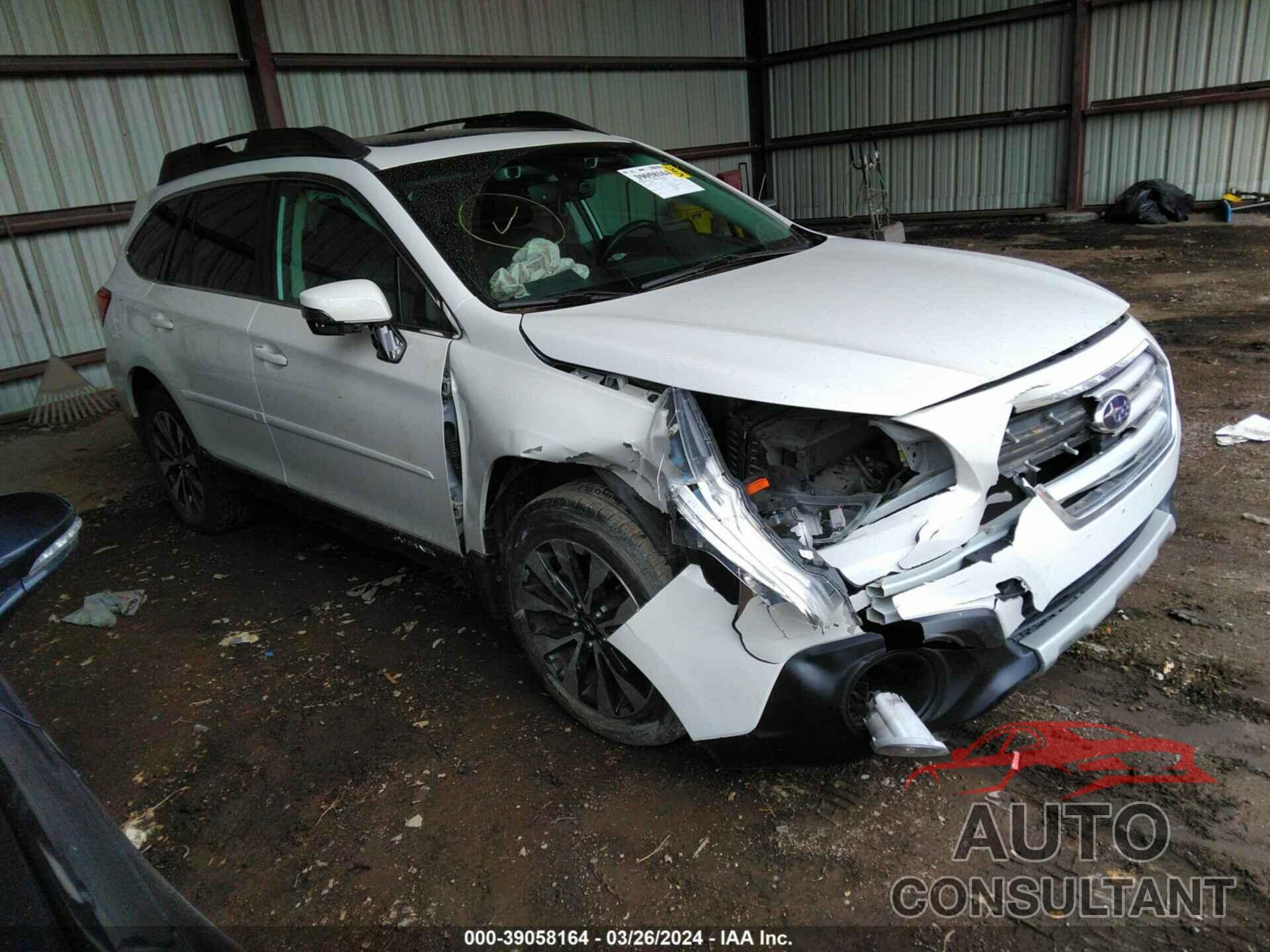 SUBARU OUTBACK 2017 - 4S4BSANC7H3387227