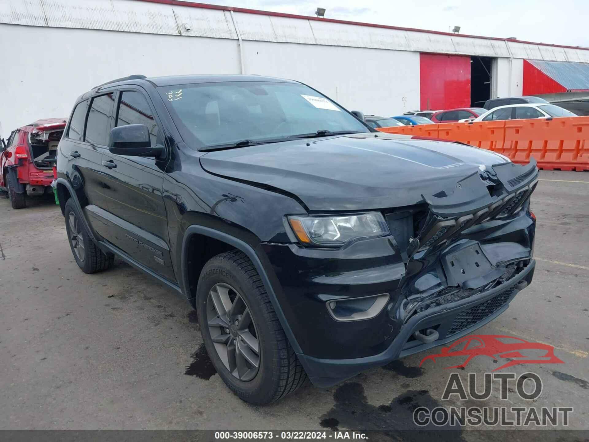 JEEP GRAND CHEROKEE 2016 - 1C4RJFAG8GC443492