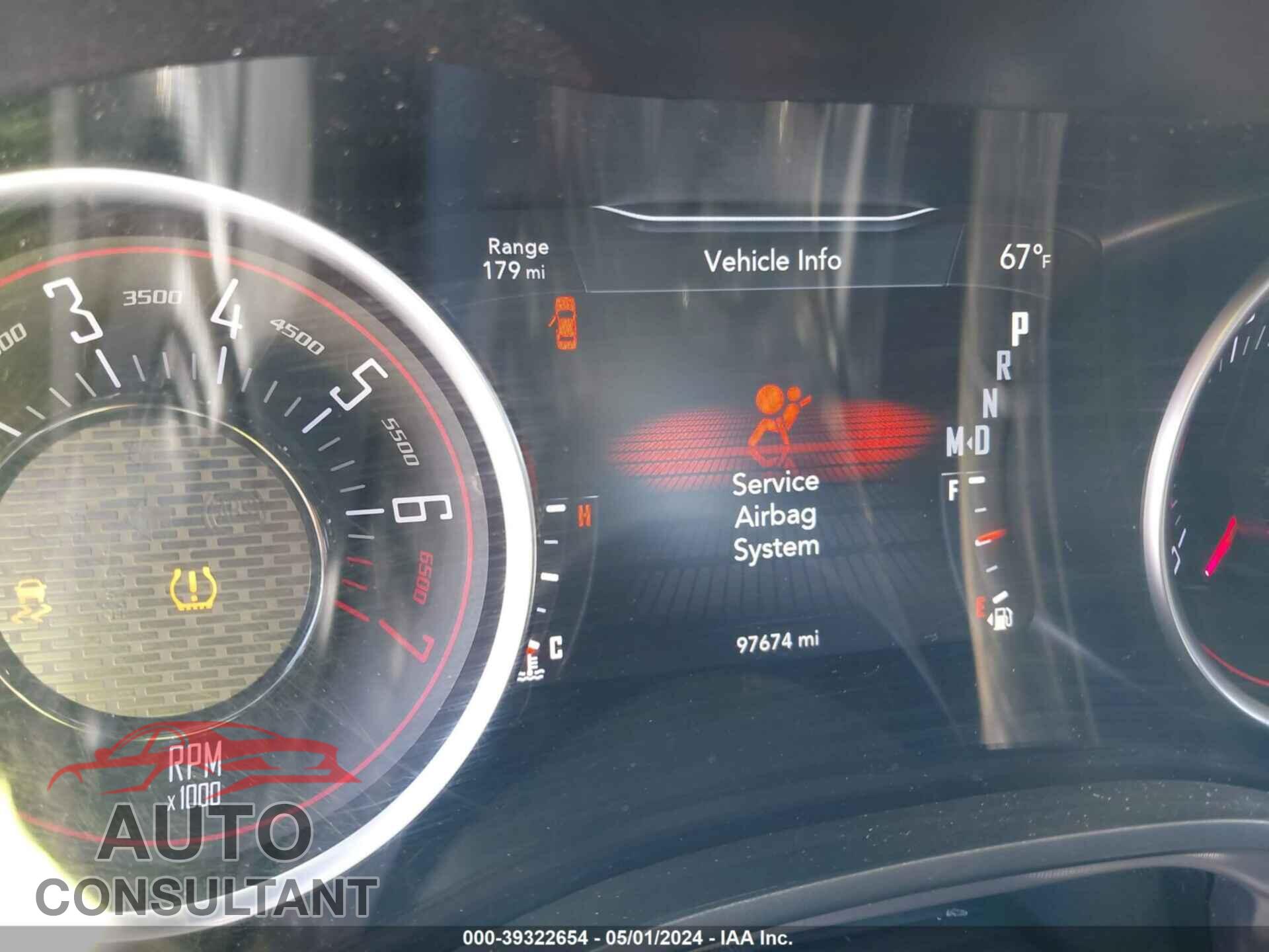 DODGE CHALLENGER 2019 - 2C3CDZAG3KH731297