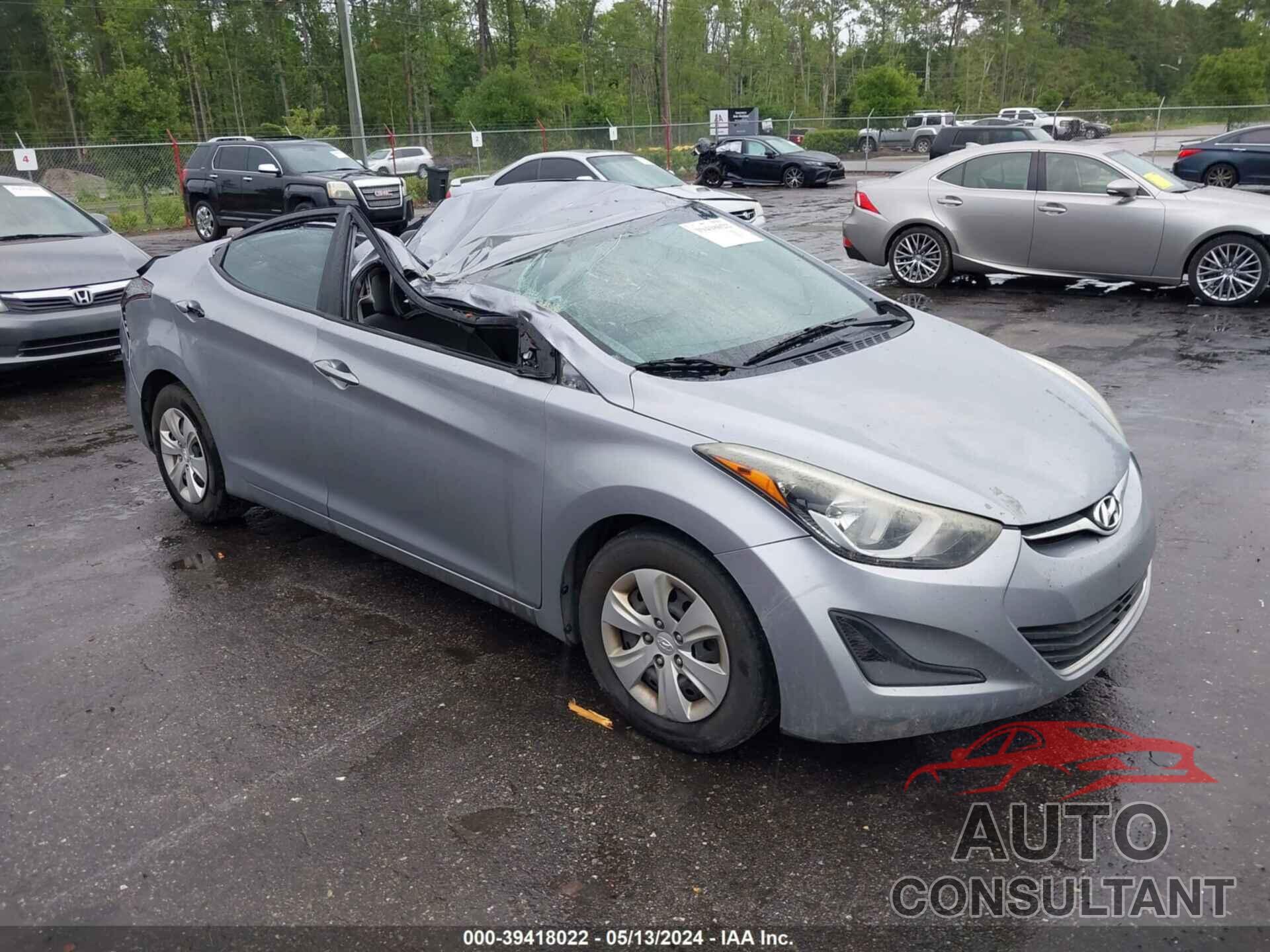 HYUNDAI ELANTRA 2016 - 5NPDH4AE8GH684191