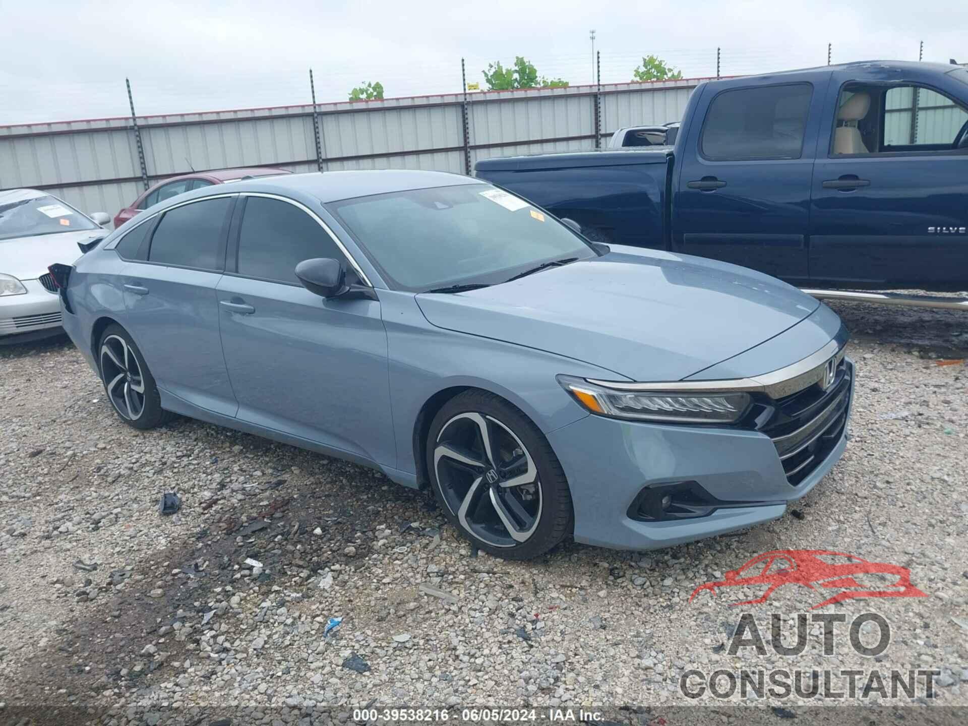 HONDA ACCORD 2021 - 1HGCV1F38MA036591