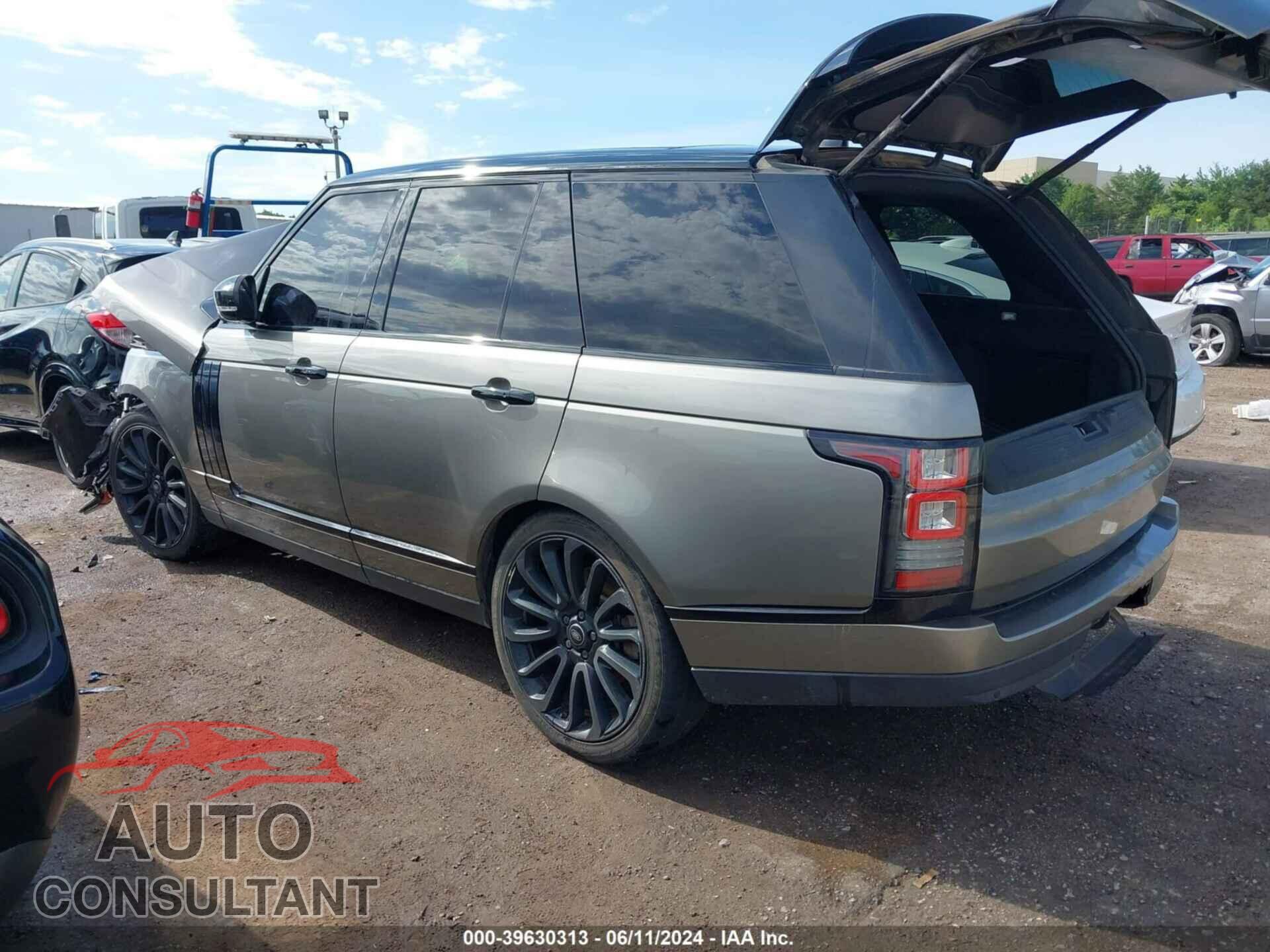 LAND ROVER RANGE ROVER 2017 - SALGS2FK5HA376186