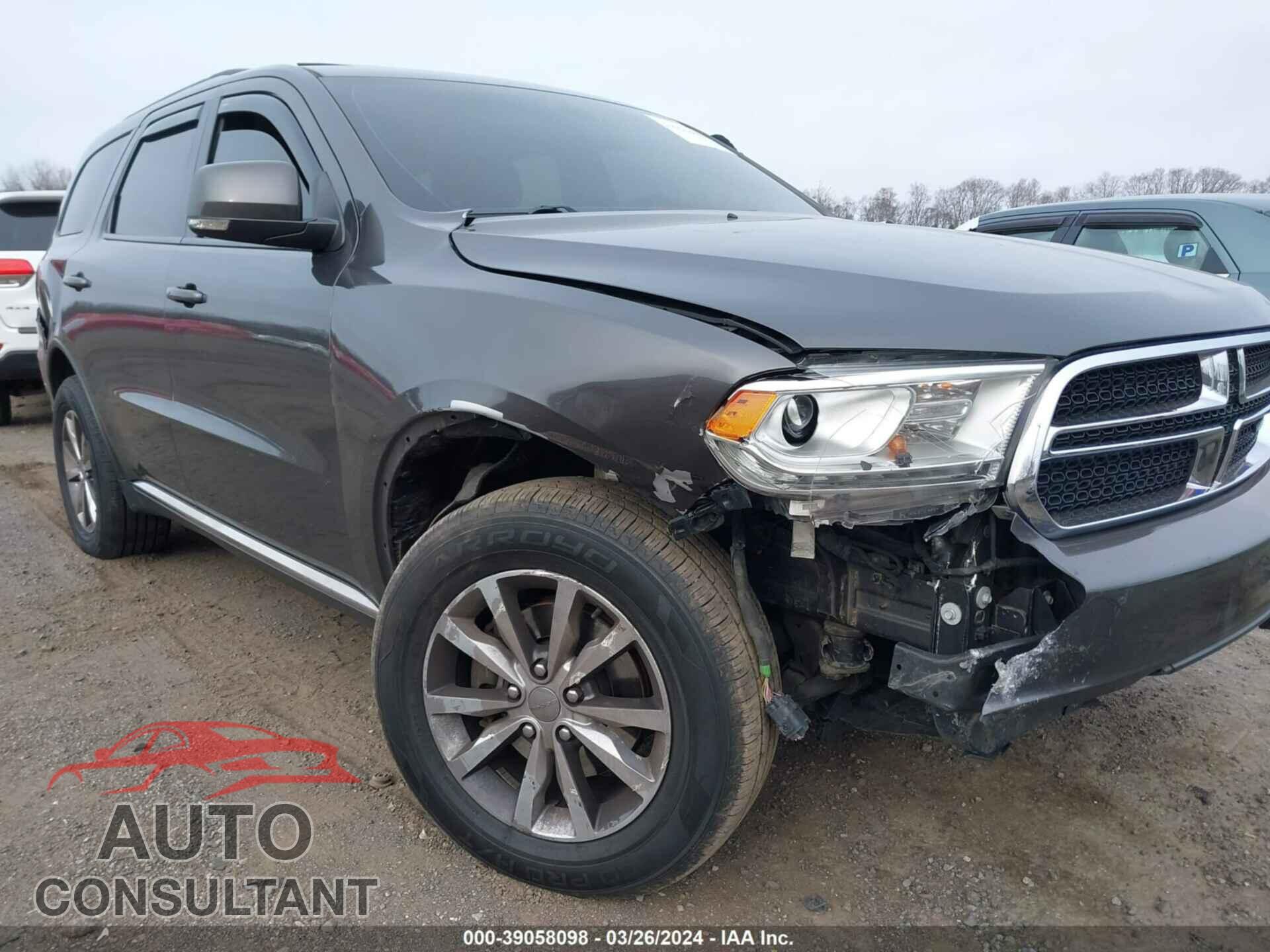 DODGE DURANGO 2016 - 1C4RDJDG6GC340755