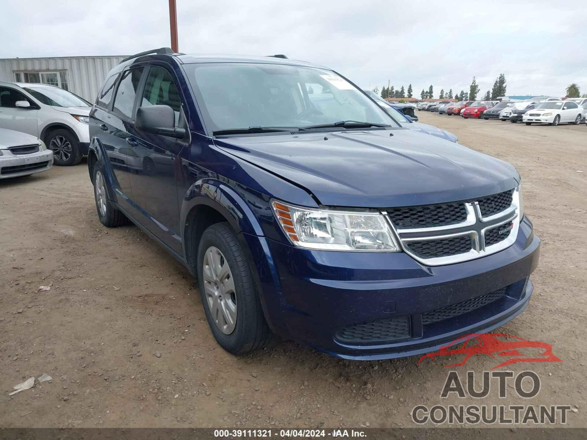 DODGE JOURNEY 2018 - 3C4PDCAB4JT295743