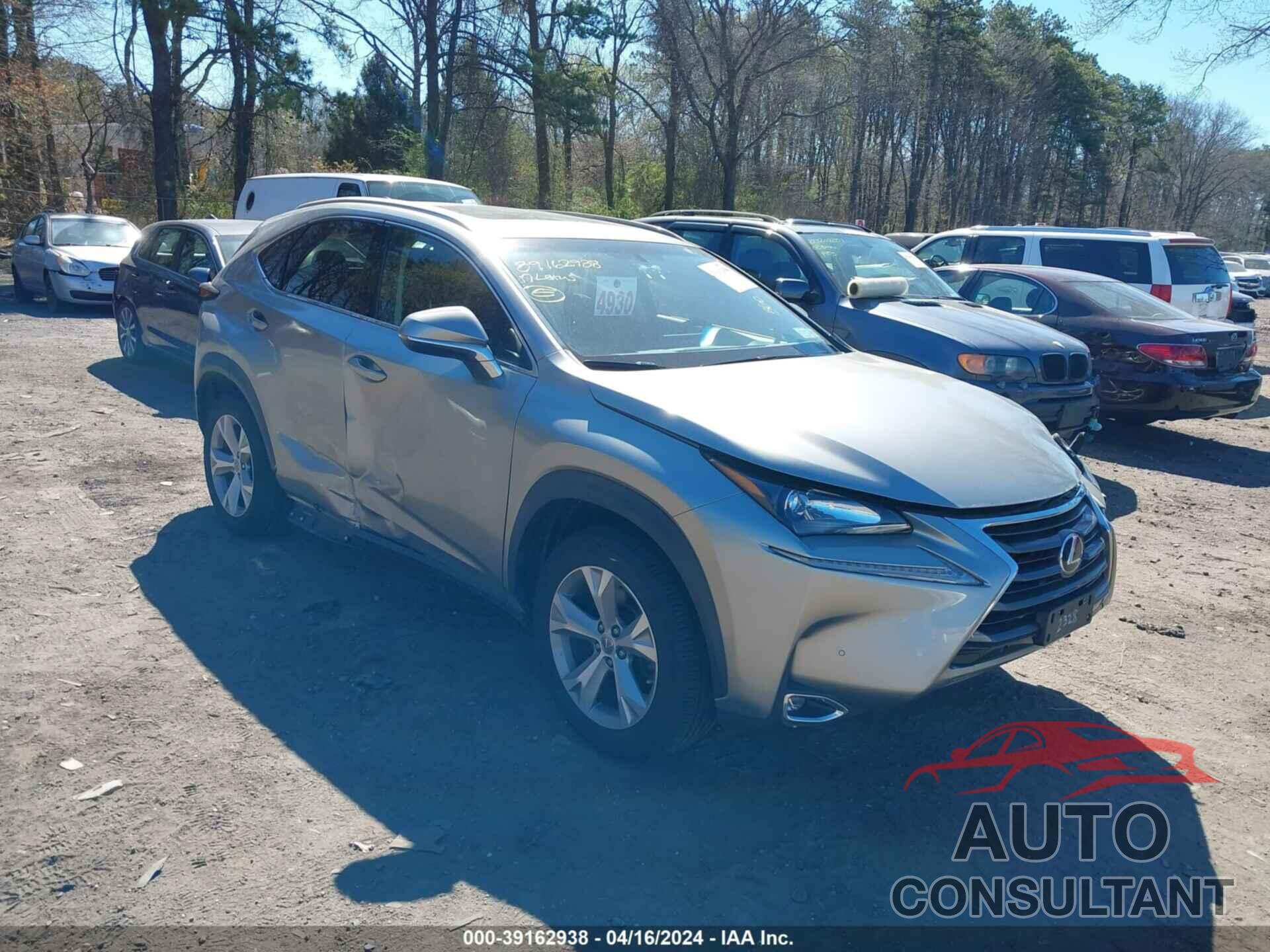 LEXUS NX 200T 2017 - JTJBARBZ7H2145510