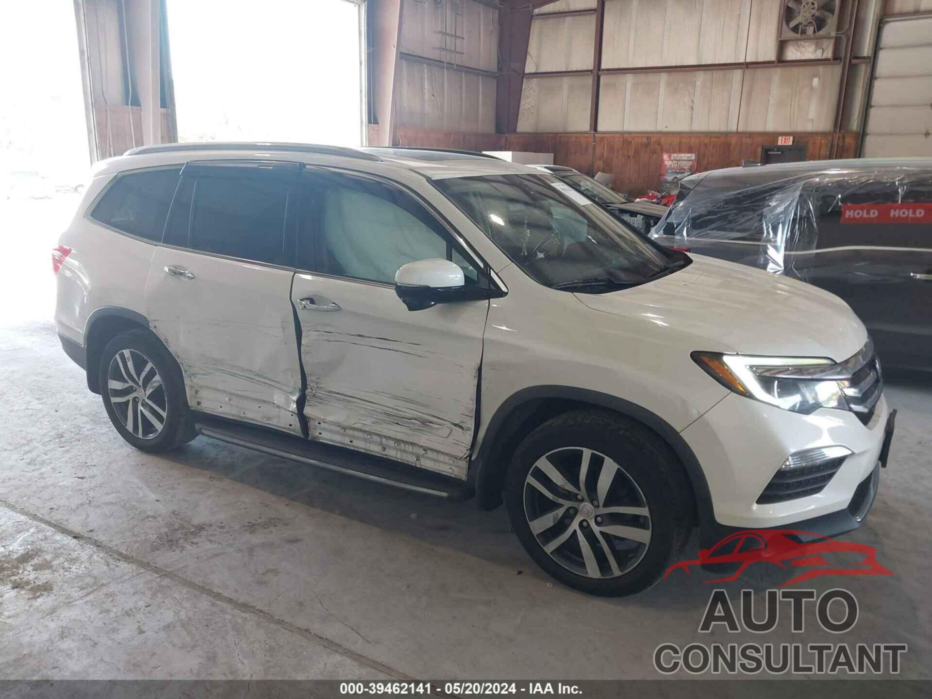 HONDA PILOT 2016 - 5FNYF6H90GB026410