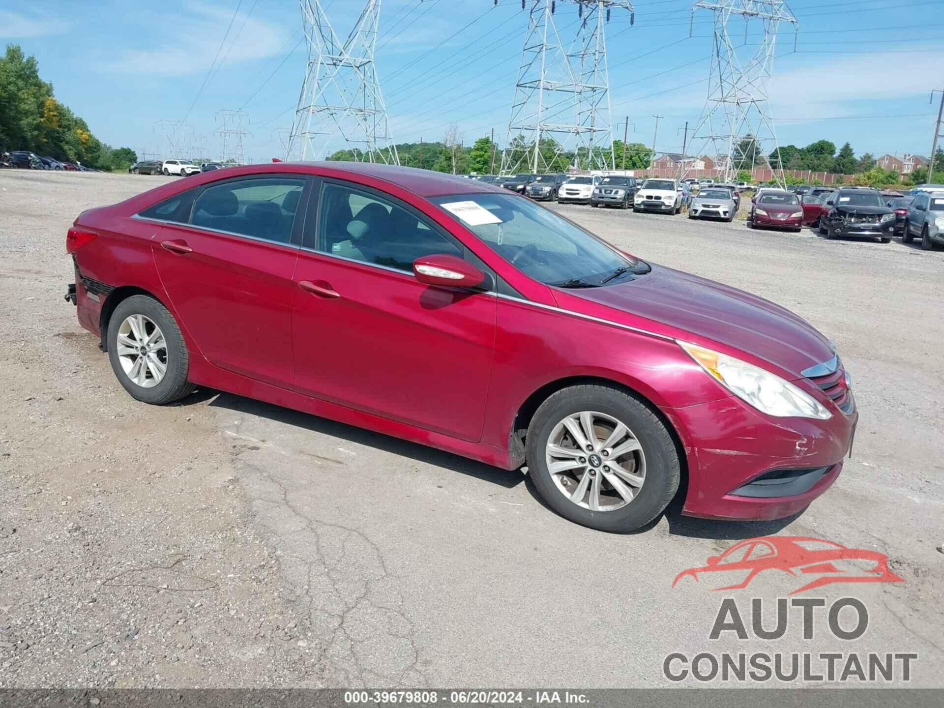HYUNDAI SONATA 2014 - 5NPEB4AC3EH881531