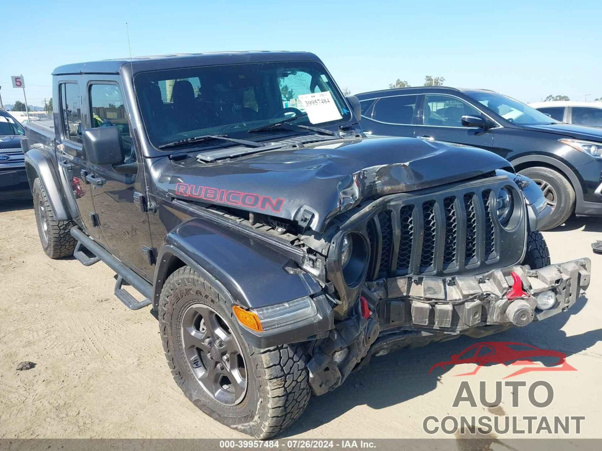 JEEP GLADIATOR 2022 - 1C6JJTBG7NL103202